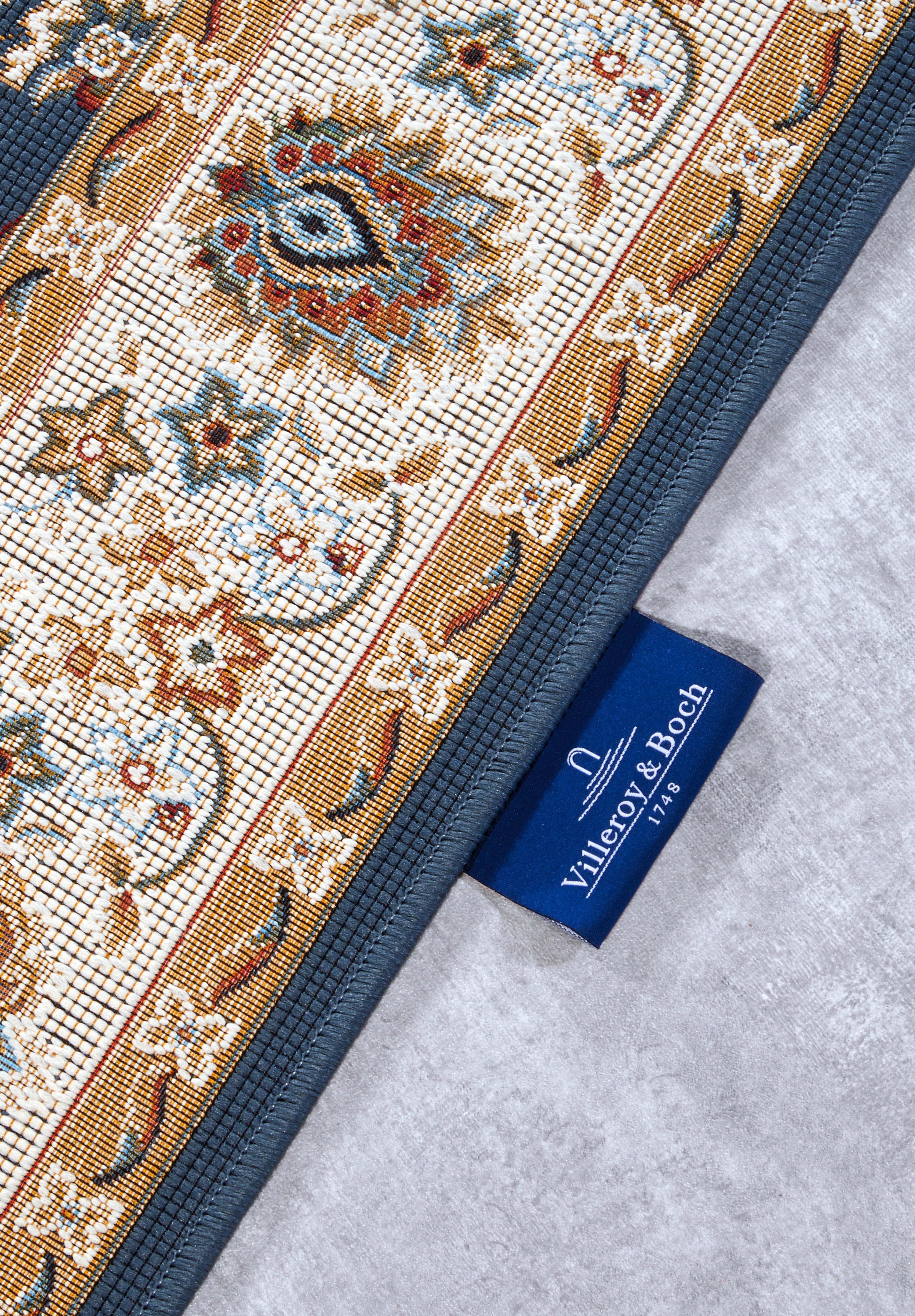 Villeroy & Boch Vloerkleed Nicolas Binnen en buiten, plat weefsel, weerbestendig, balkon, klassiek, terras