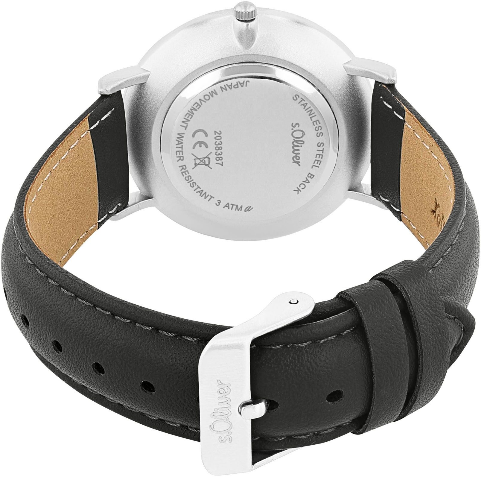 s.Oliver Kwartshorloge Horloge, herenhorloge, mineraalglas, analoog