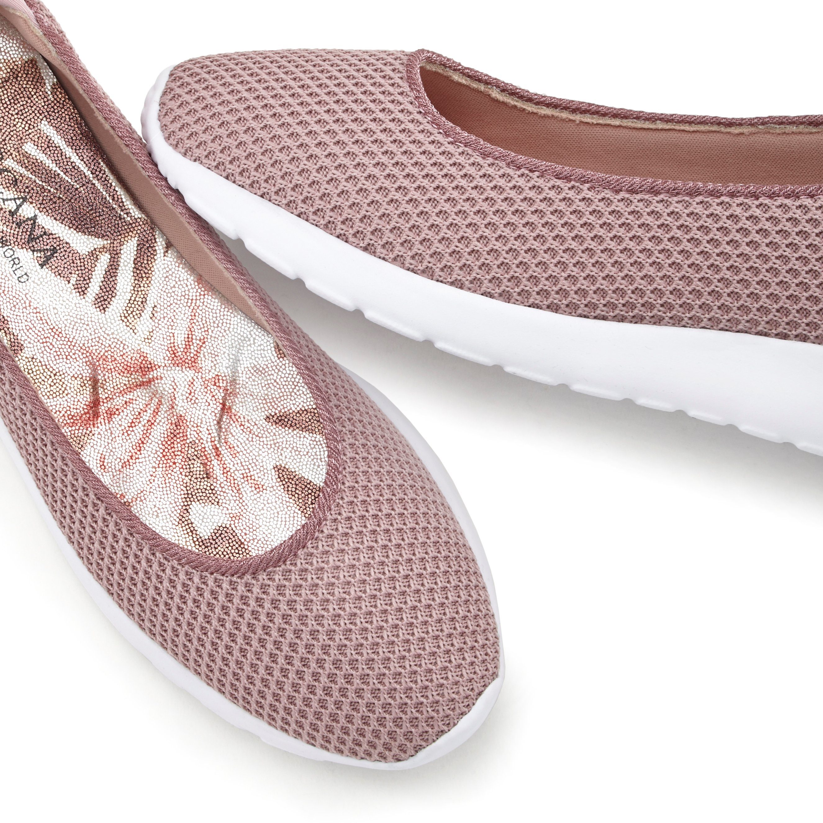 Lascana Ballerina's Vrijetijdsschoen, slippers, lage schoen, Vrijetijdsschoen, slipper, lage schoen, sneaker slip-in, lichte mesh-look
