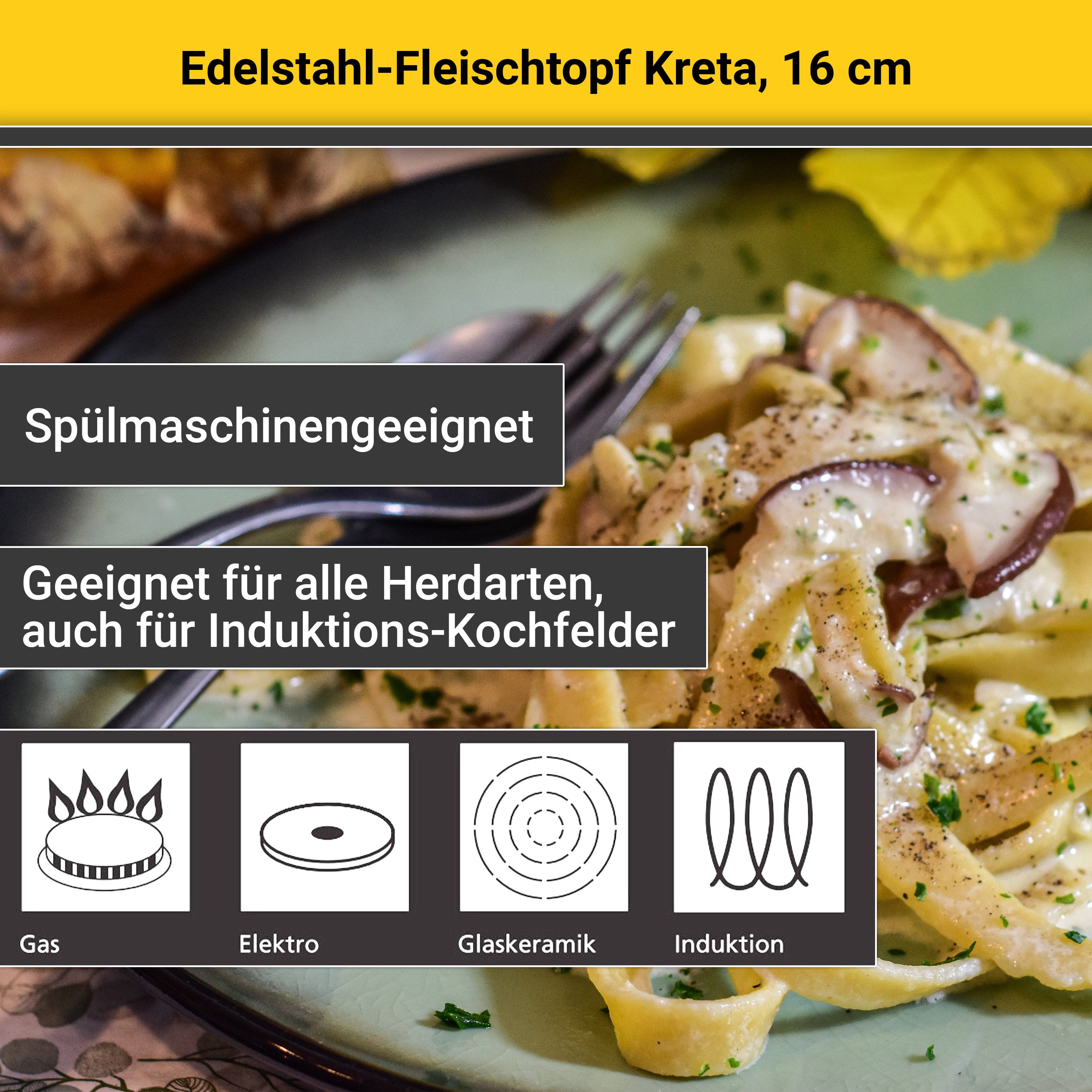 Krüger Braadpan Kreta Inductie