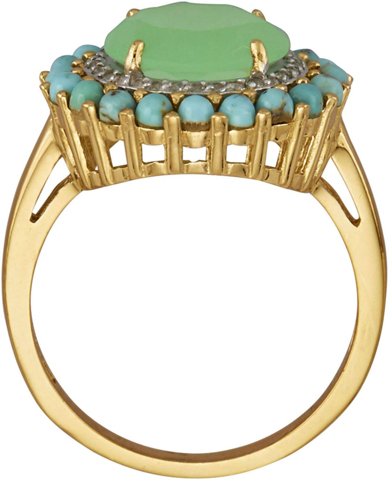 Firetti Ring Sieraad cadeau zilverkleur 925 damesring ring cirkel rond