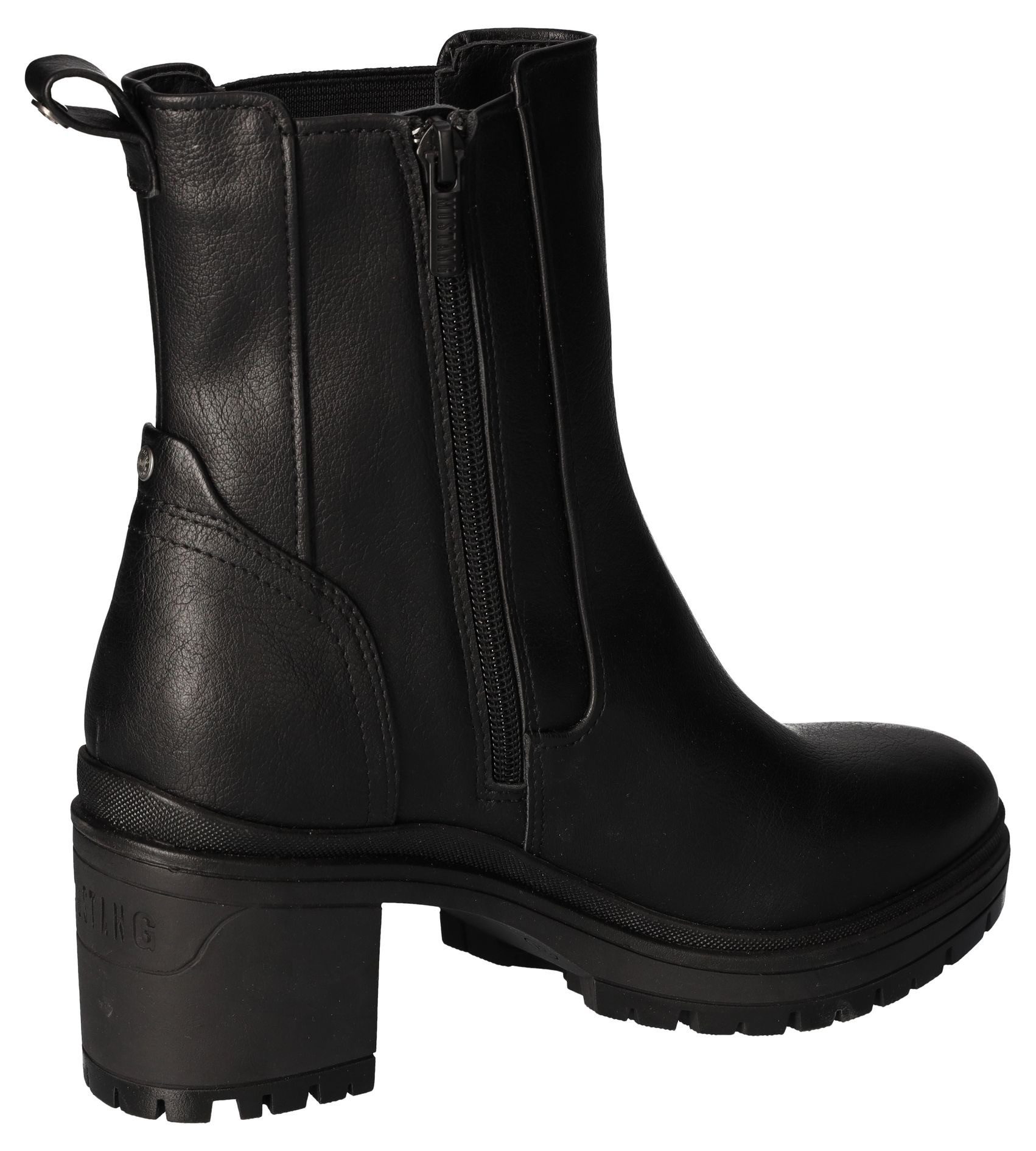 Mustang Shoes Chelsea-boots , instappers, enkellaars, met stretch aan de zijkant, smalle vorm