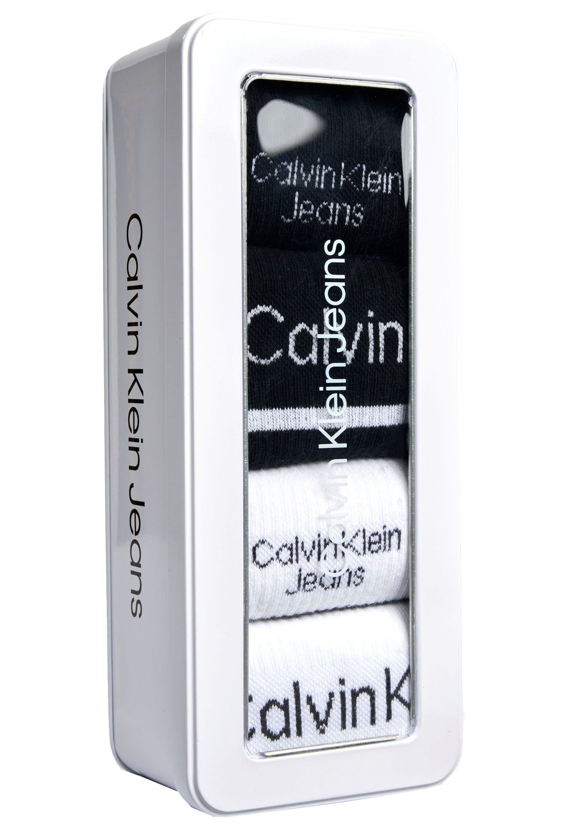 Calvin Klein Jeans Sportsokken (set 4 paar)