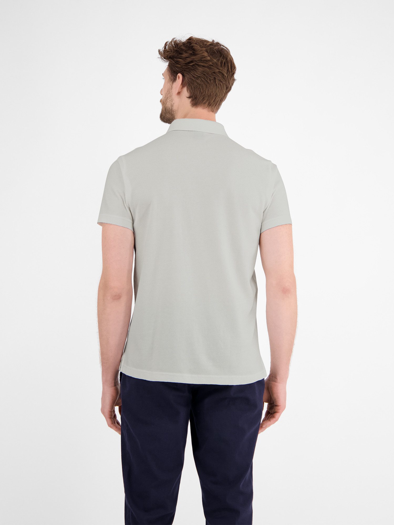 Lerros Poloshirt LERROS Poloshirt in zachte wafelpiqué kwaliteit
