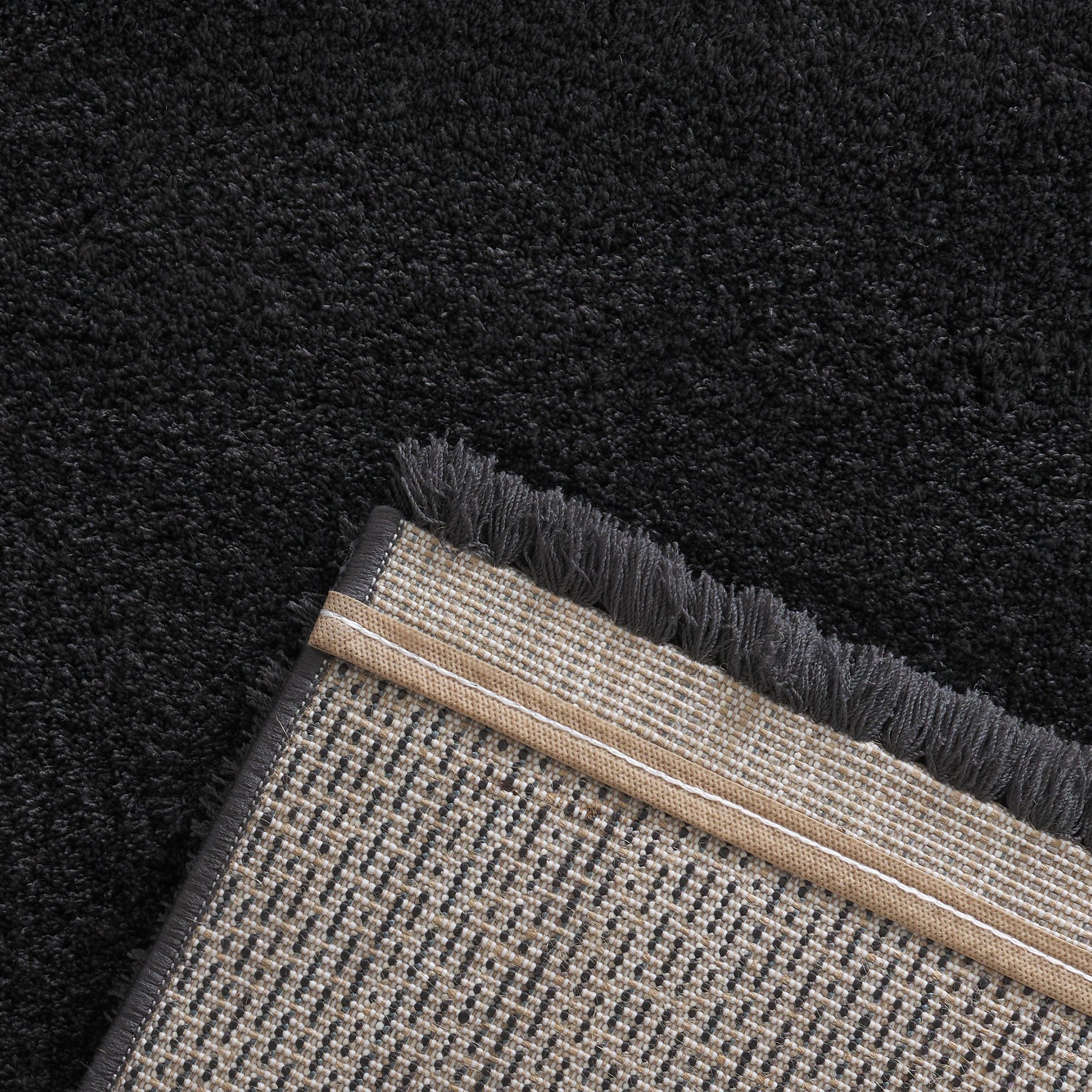 Sehrazat Hoogpolig vloerkleed Velvet 8900 Effen kleuren, pluizig zacht, hoogpolig, met zachte glans, woonkamer