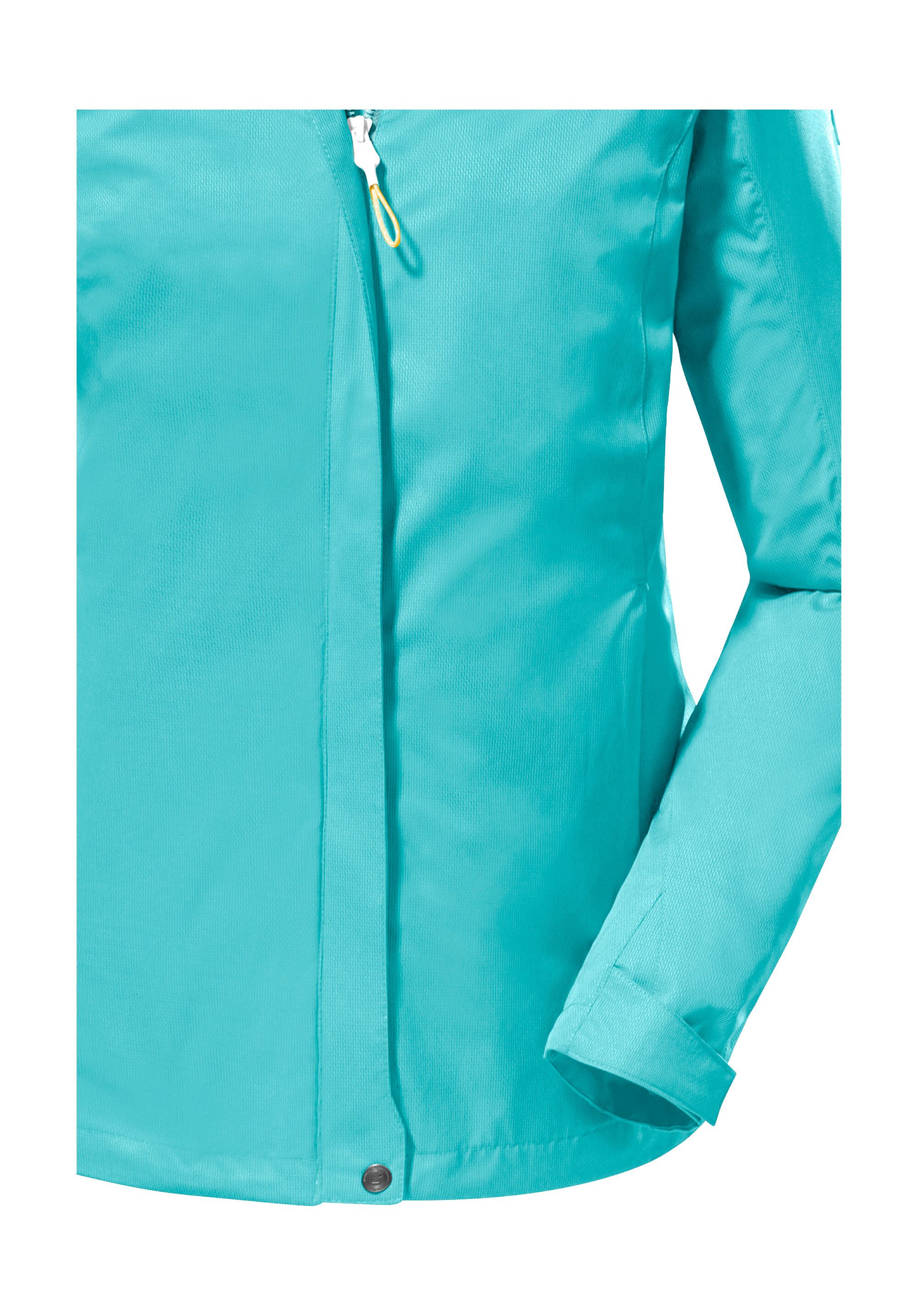 Killtec Damen Funktionsjacke - Wasserdichte Outdoorjacke Mit Abnehmbarer Kapuze