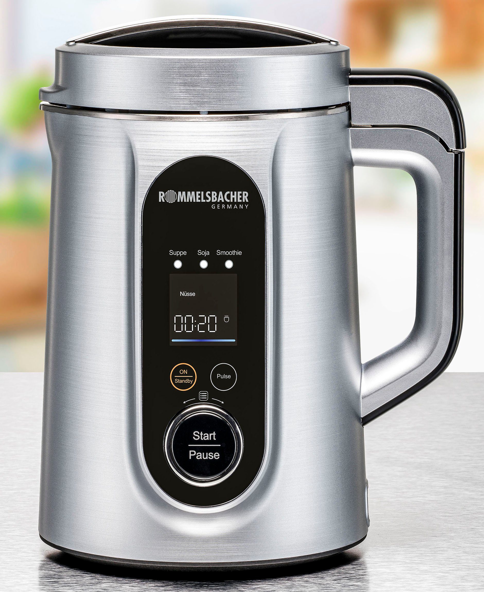 Rommelsbacher Keukenmachine met kookfunctie SVD 1400 Soepmaker & Veggie drankjesmaker