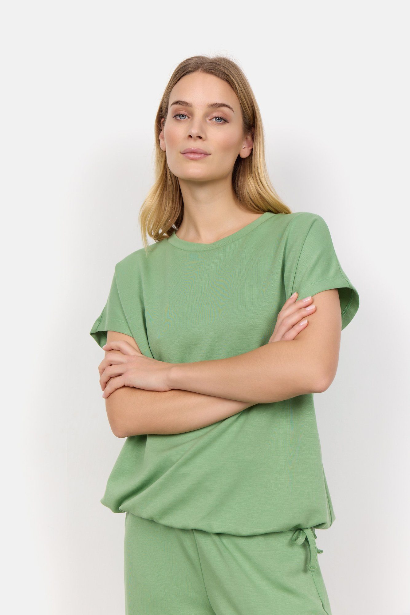 Soyaconcept T-shirt met 1 2-mouwen model 'BANU'