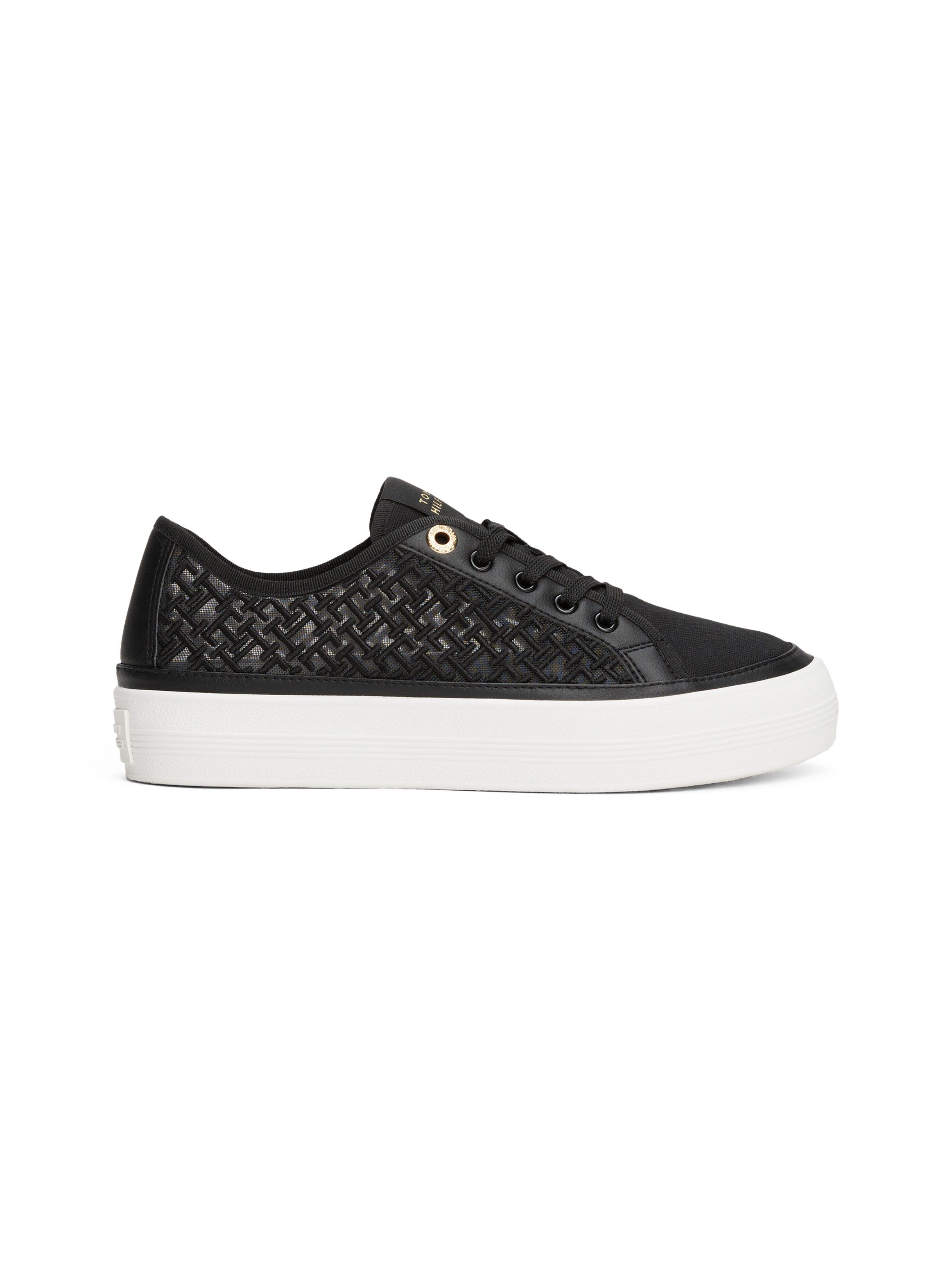 Tommy Hilfiger Plateausneakers VULC EMBROIDERED SNEAKER