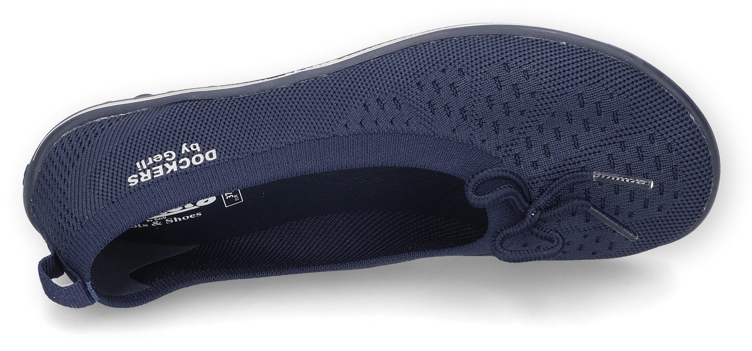 Dockers by Gerli Ballerina's , barefoot schoen, slipper, sneaker met flexibele loopzool