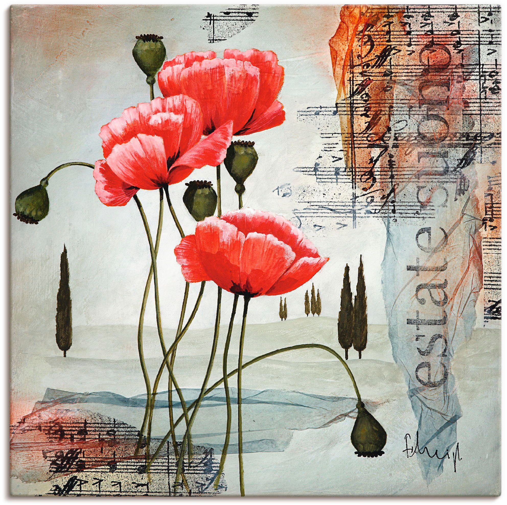 Artland artprint Klatschmohn