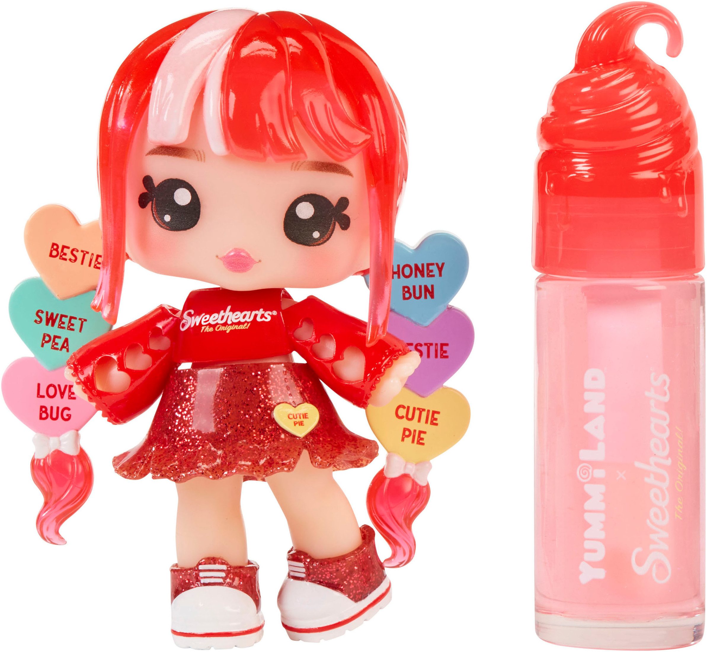 Mini-pop Yummiland Sweet Lip Gloss-Ruby Hearts