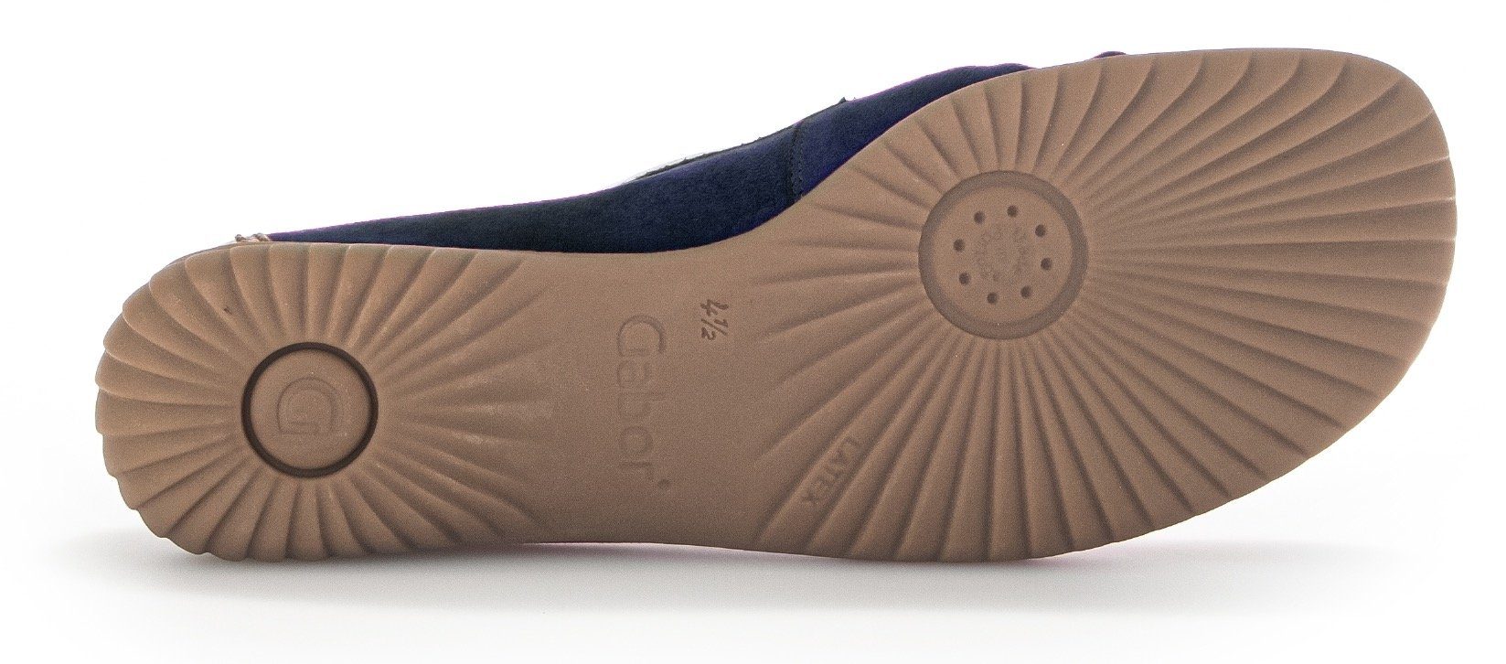 Gabor Mocassins Florence Slipper, instapschoen met elastiek, breedte G (=breed)