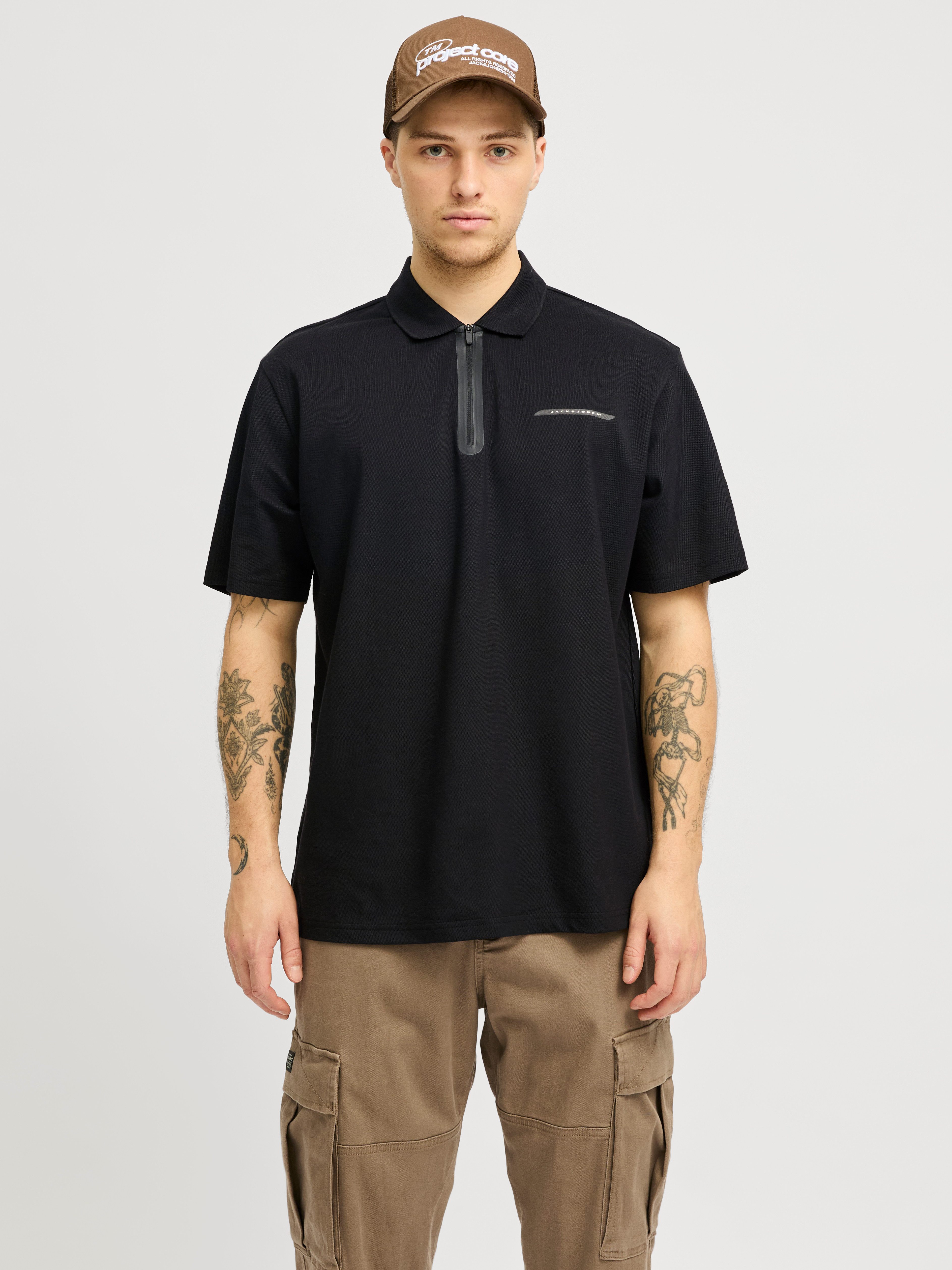 Jack & Jones Poloshirt JCOFUSION PIQUE POLO SS SN