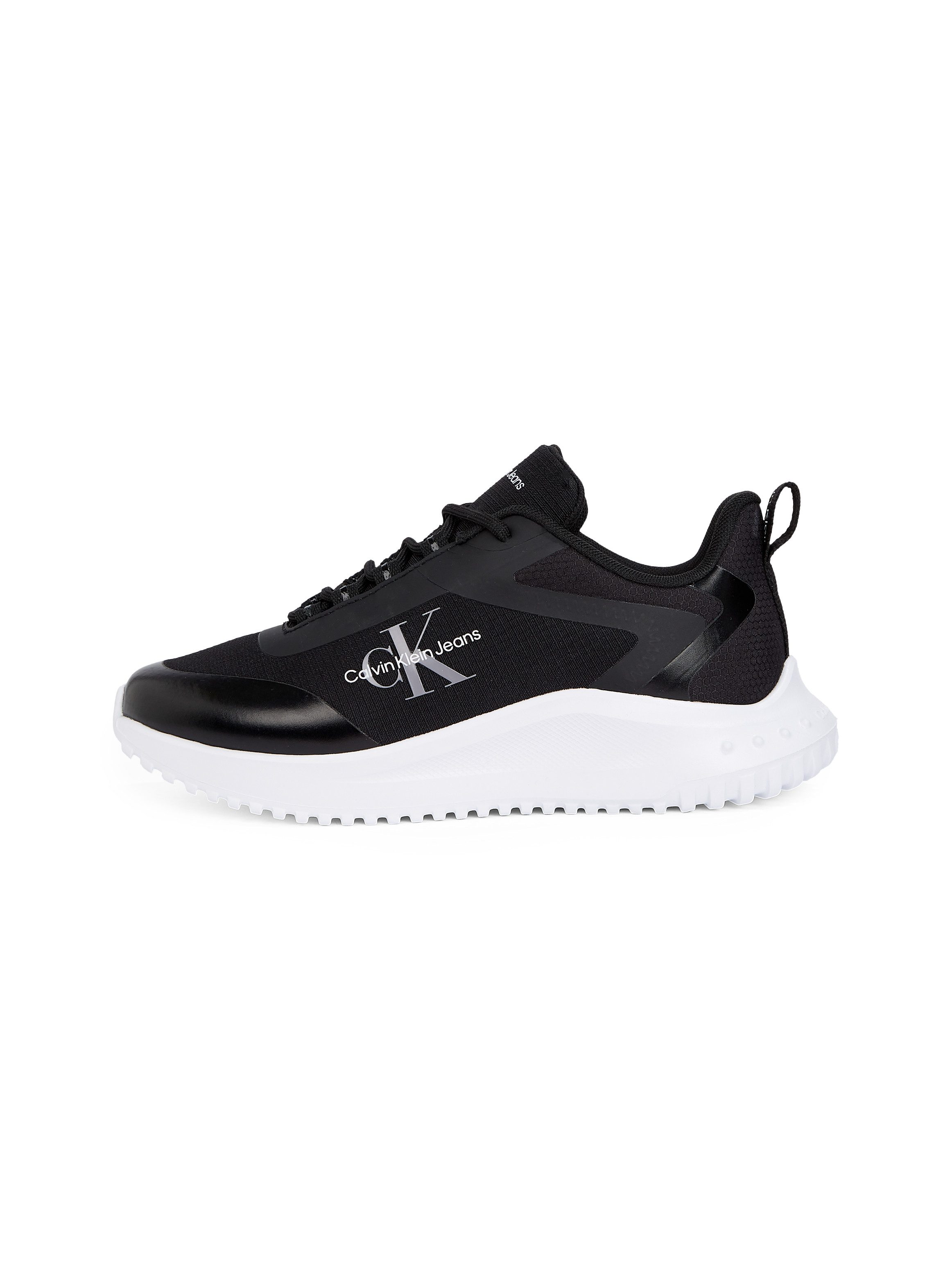 Calvin Klein Sneakers EVA RUNNER LOW LACE MIX ML WN vrijetijdsschoen, lage schoen, veterschoen met lichte loopzool