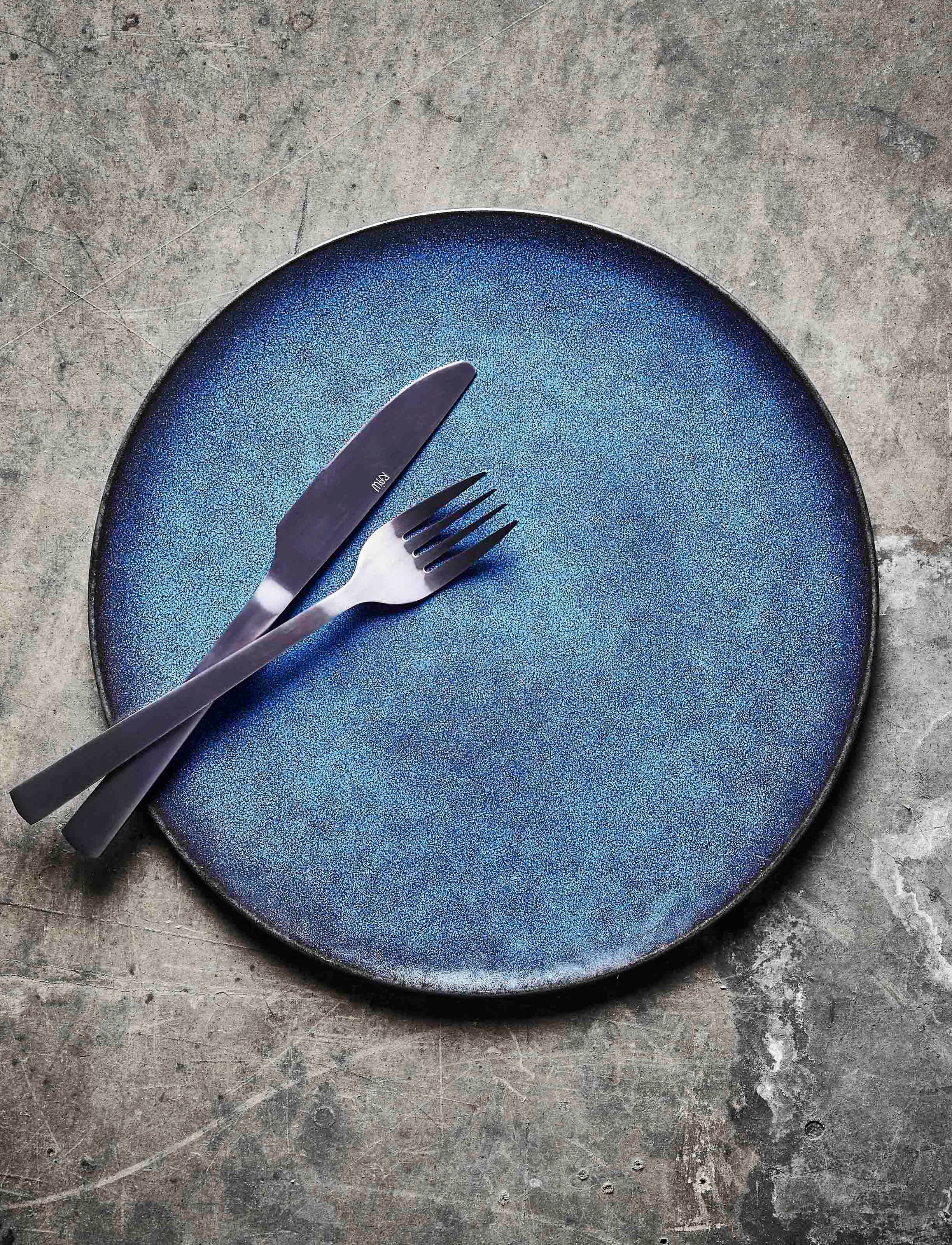 aida RAW Plat bord Raw Aardewerk, Ø 28 cm (set, 6-delig)