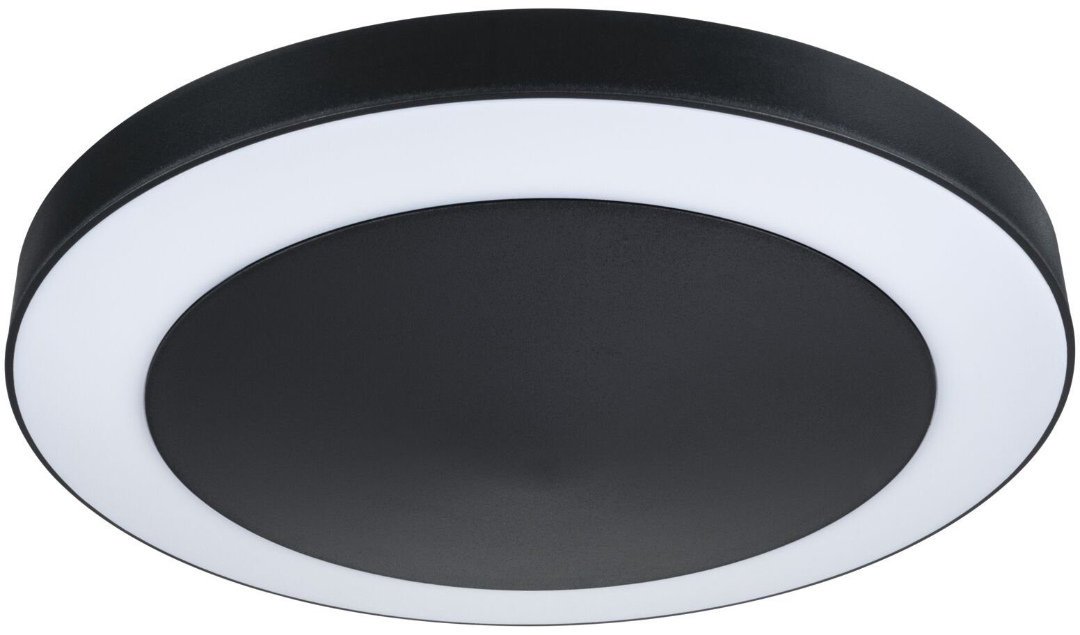 Paulmann Plafondlamp Circula Plafondlamp, nikkel-mat, 22,5 cm, warmwit, plafondverlichting, lamp (1 stuk)