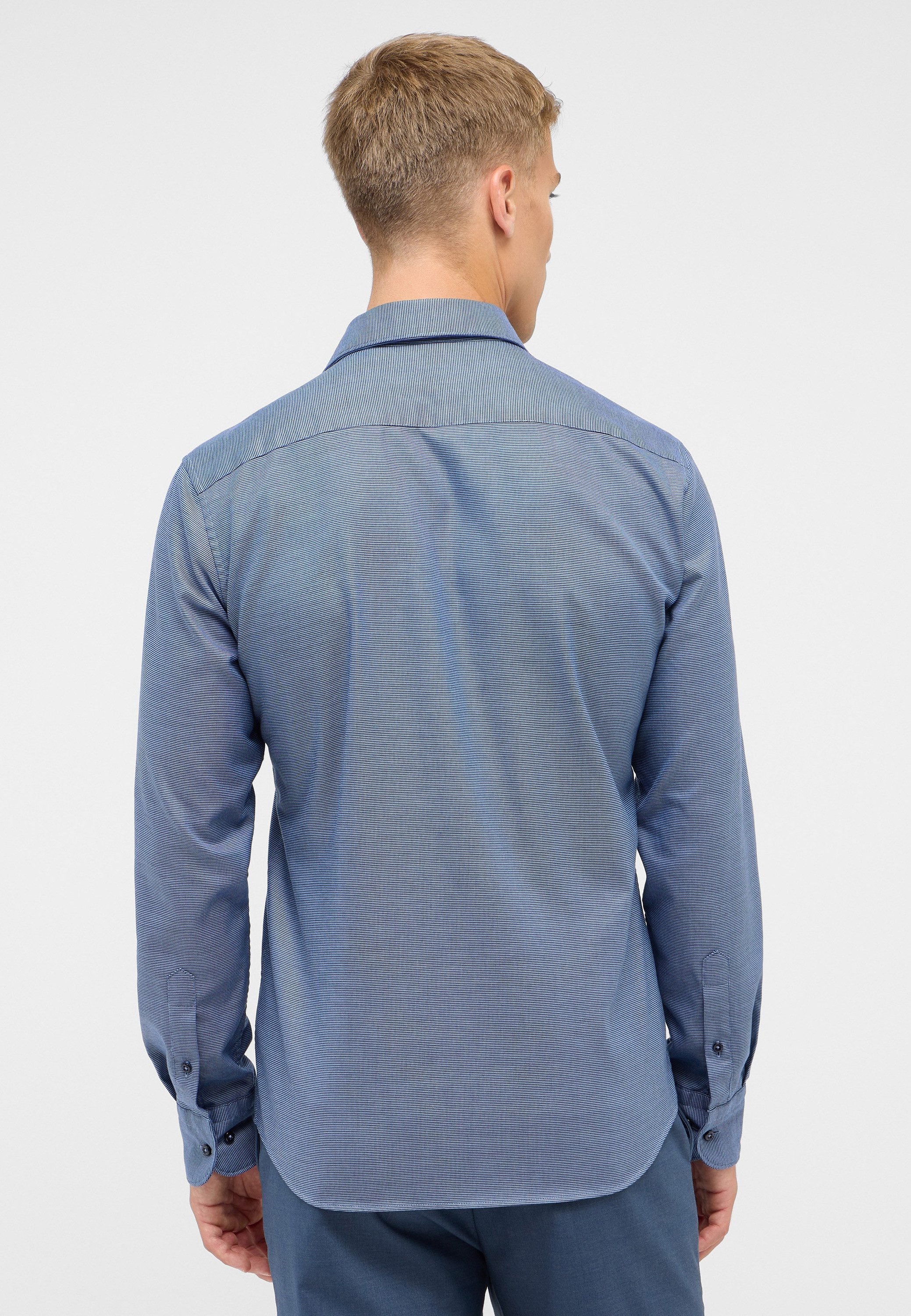 Eterna Overhemd met lange mouwen Slim fit EASY IRON (gemakkelijk te strijken)
