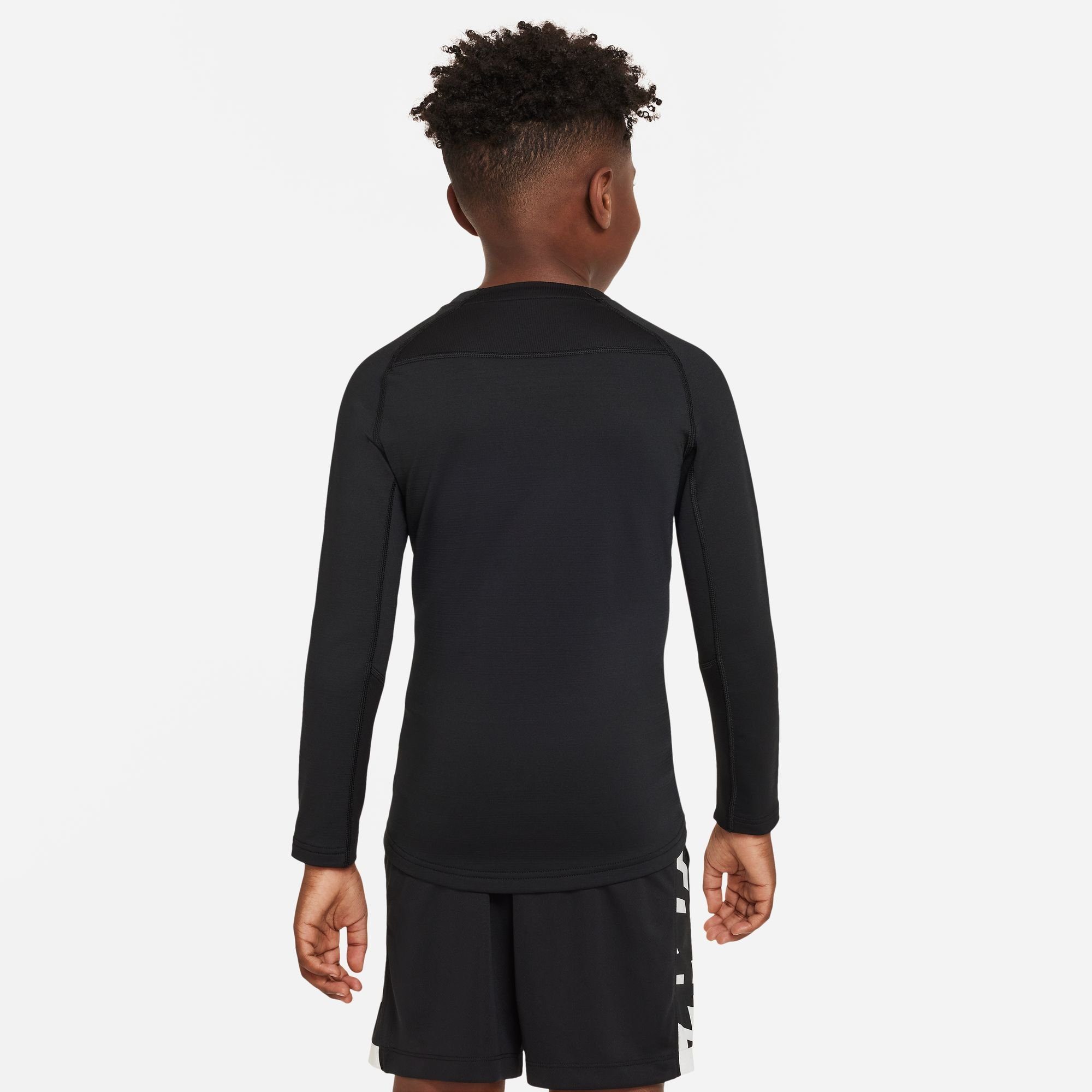 Nike Trainingsshirt PRO WARM BIG KIDS' (BOYS') LONG-SLEEVE TOP - voor kinderen