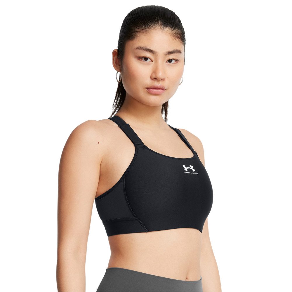 Under Armour® Sport-bh HeatGear® Perfect voor de warme dagen. Houdt je koel en droog.