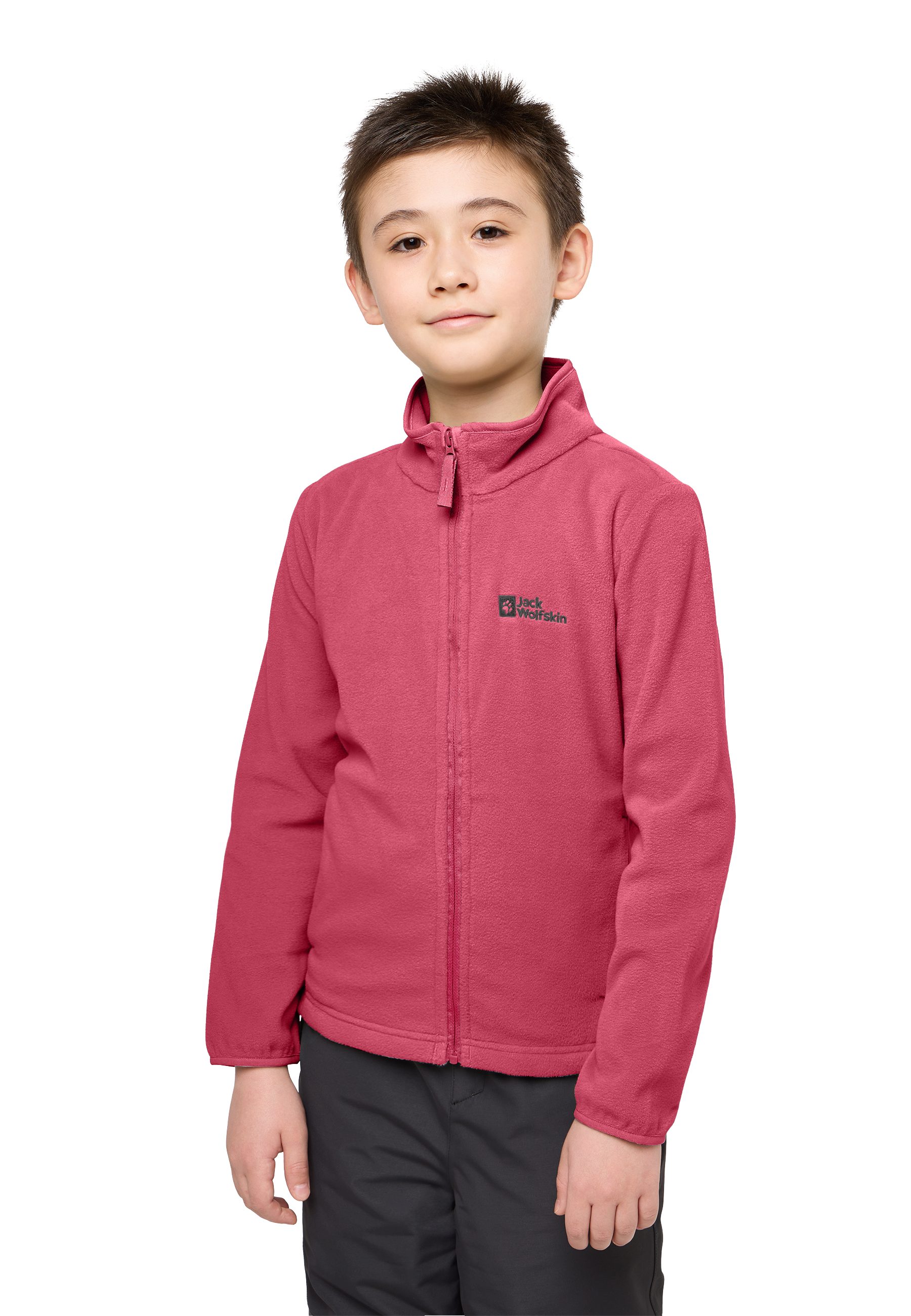 Jack Wolfskin Taunus Jacket Kids Fleece jack Kinderen 104 pink lemonade pink lemonade