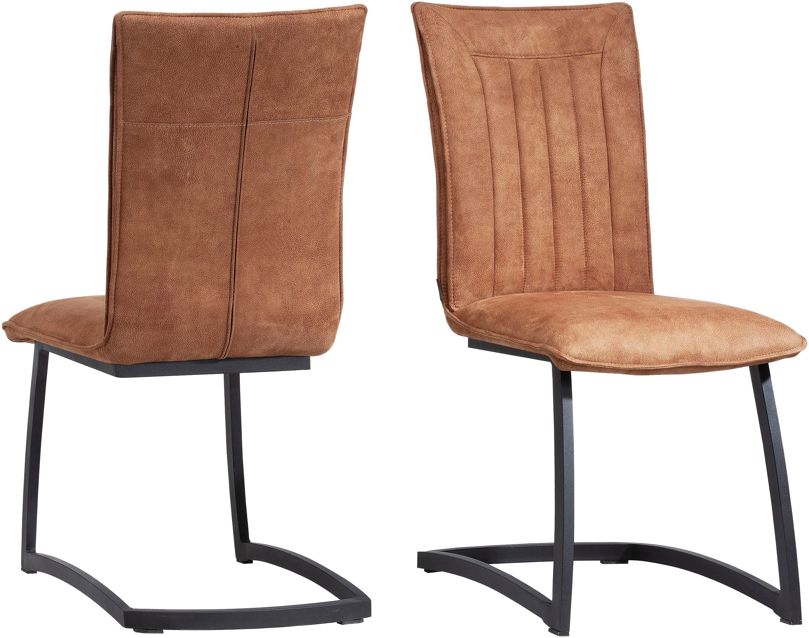 OMG Design Vrijdragende stoel Amara Eetkamerstoel, keukenstoel, onderhoudsvriendelijke bekleding (set)