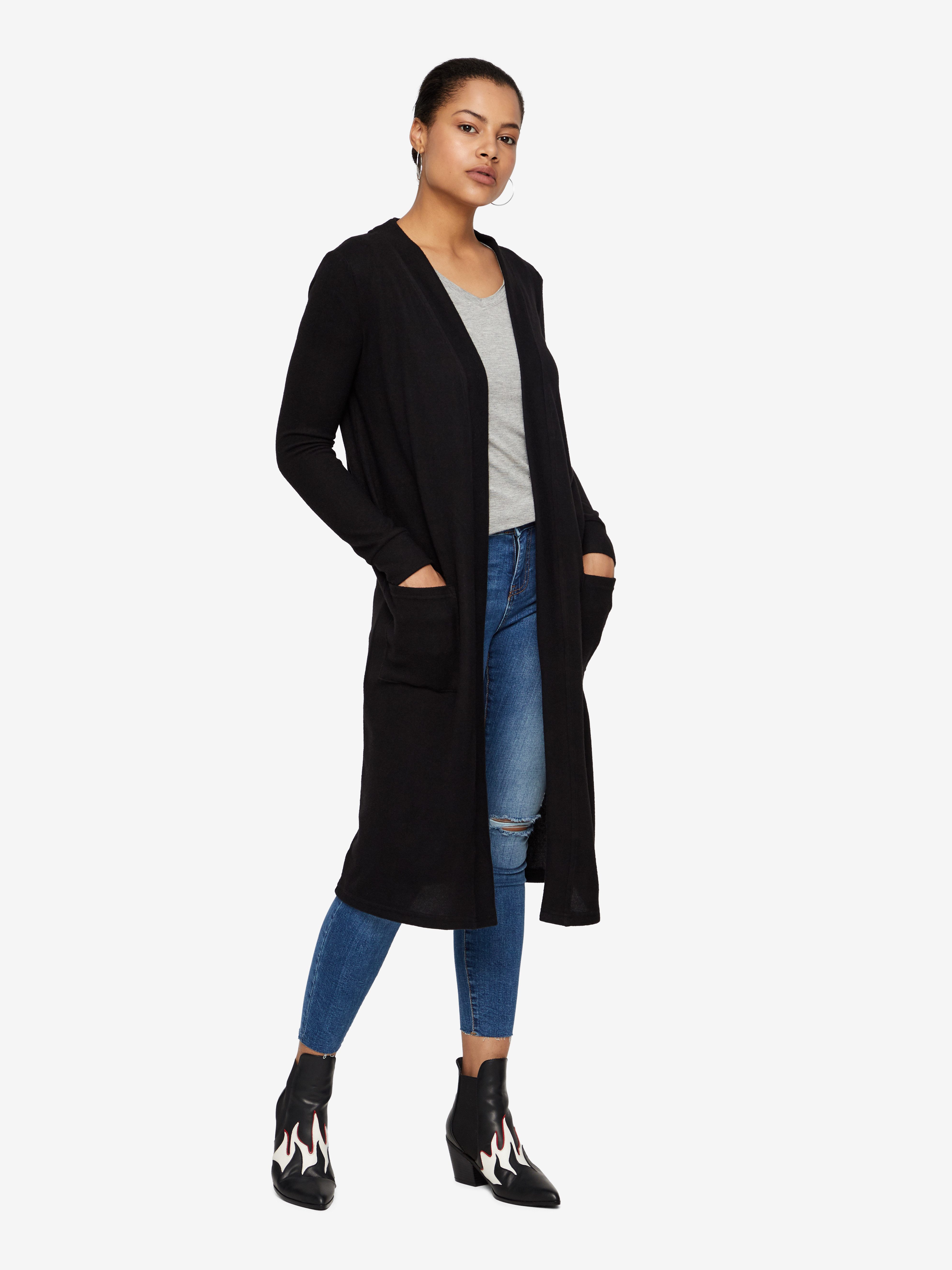 Noisy may Cardigan NMCITY L/S LONG CARDIGAN NOOS