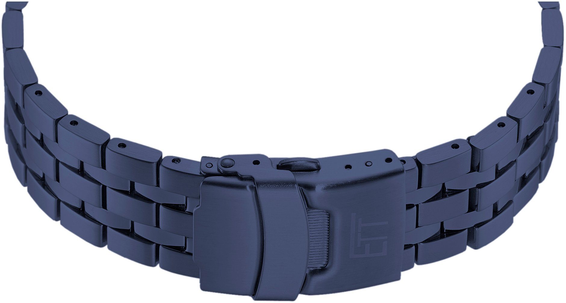 ETT Radiografische chronograaf Arctica Armbandhorloge, herenhorloge, stopwatchfunctie, datum, solar, roestvrij staal armband