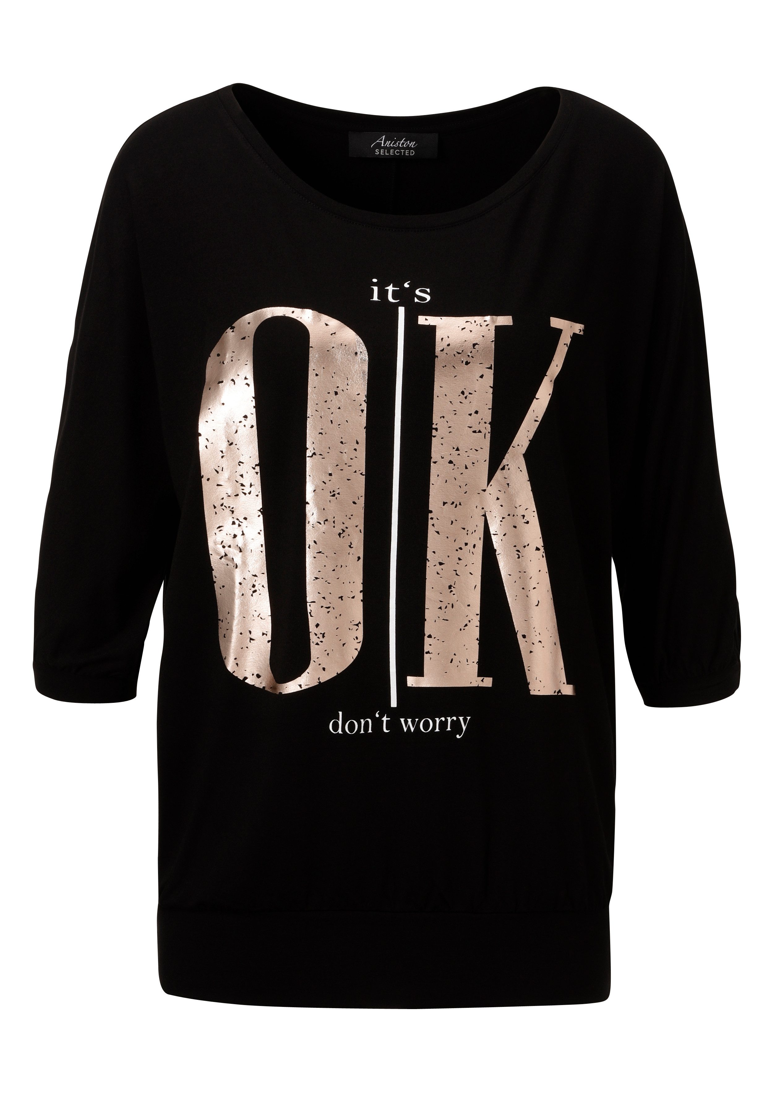 Aniston SELECTED Shirt met 3/4 mouwen