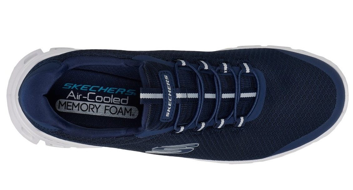 Skechers Slip-on sneakers GLIDE-STEP trekkingschoenen, vrijetijdsschoen, sneakers voor instappen