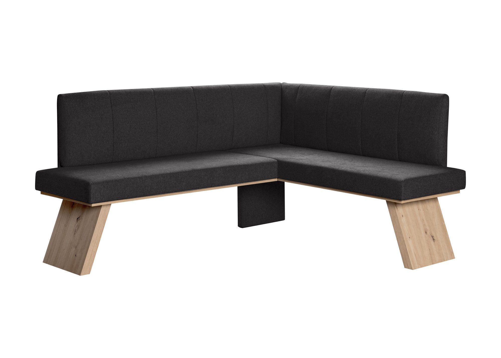 Home affaire Eethoek Nina Eetkamer zitgroep stoelen tafel en bank comfortabel gepolsterd (4-delig)
