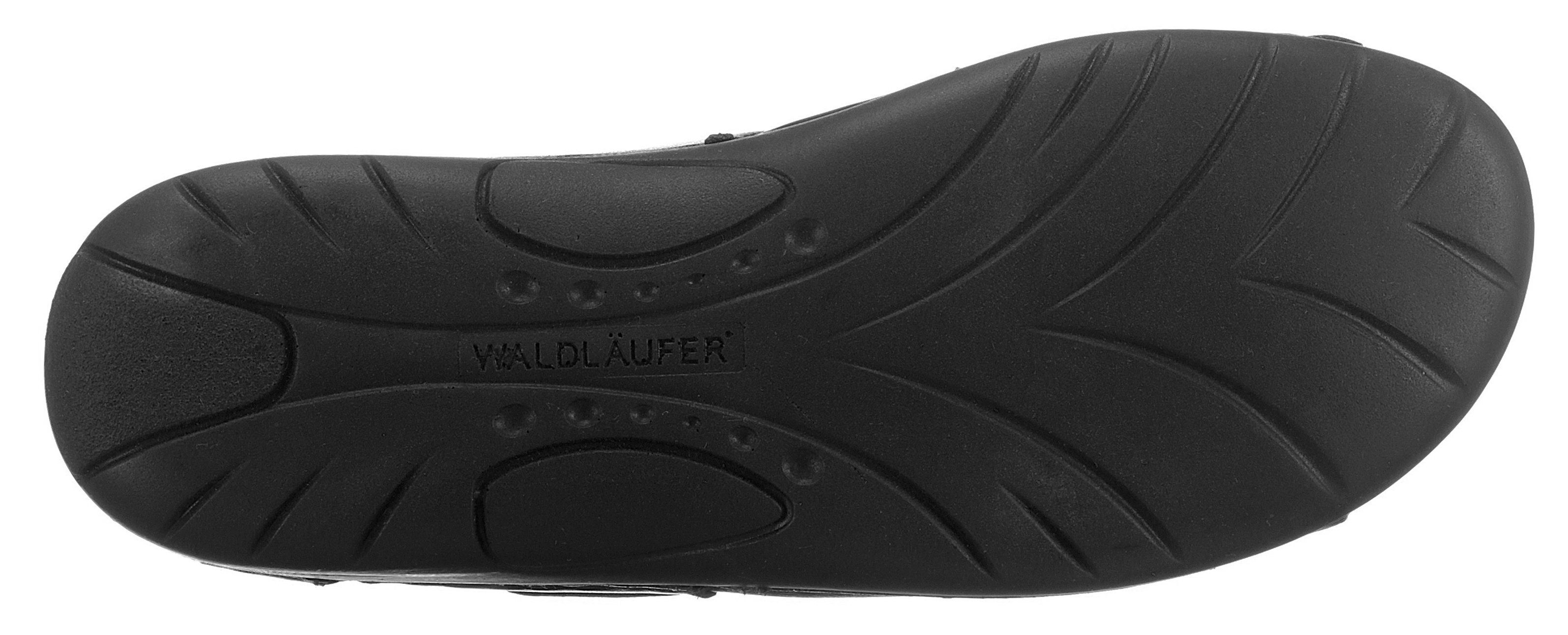 Waldläufer Sandalen GUNNA , zomerschoen, sandaal, sleehak, met klittenband, breedte g = breed