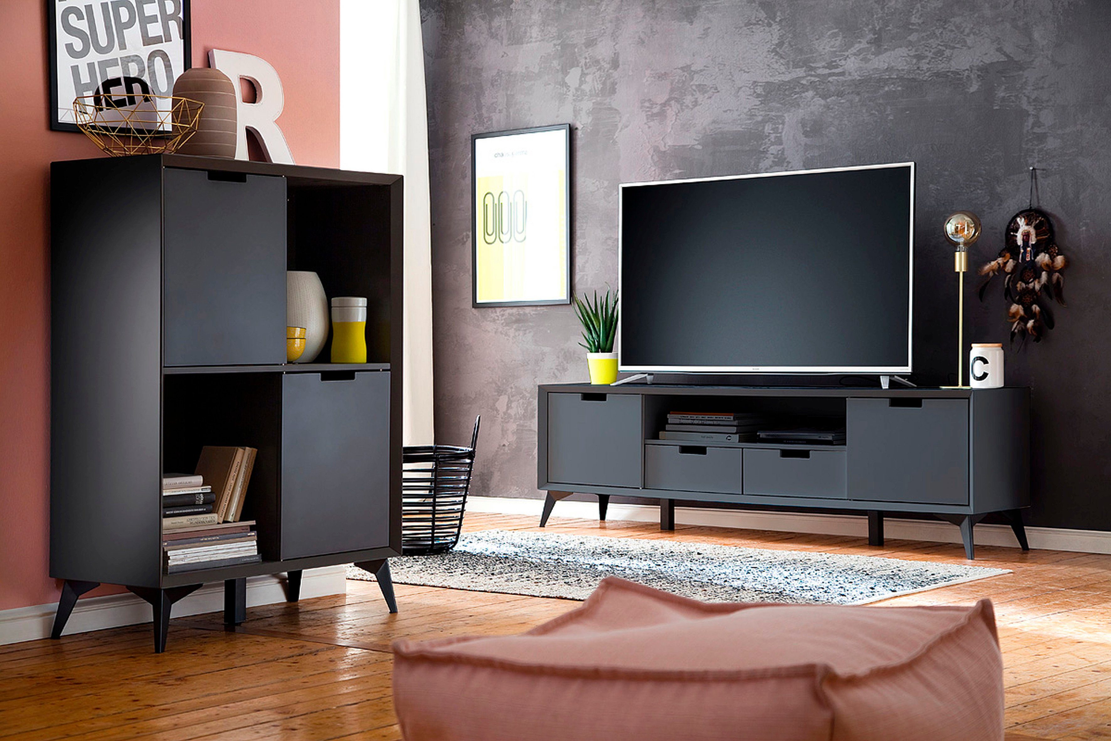 MCA furniture Highboard Netanja Breedte ca. 80 cm