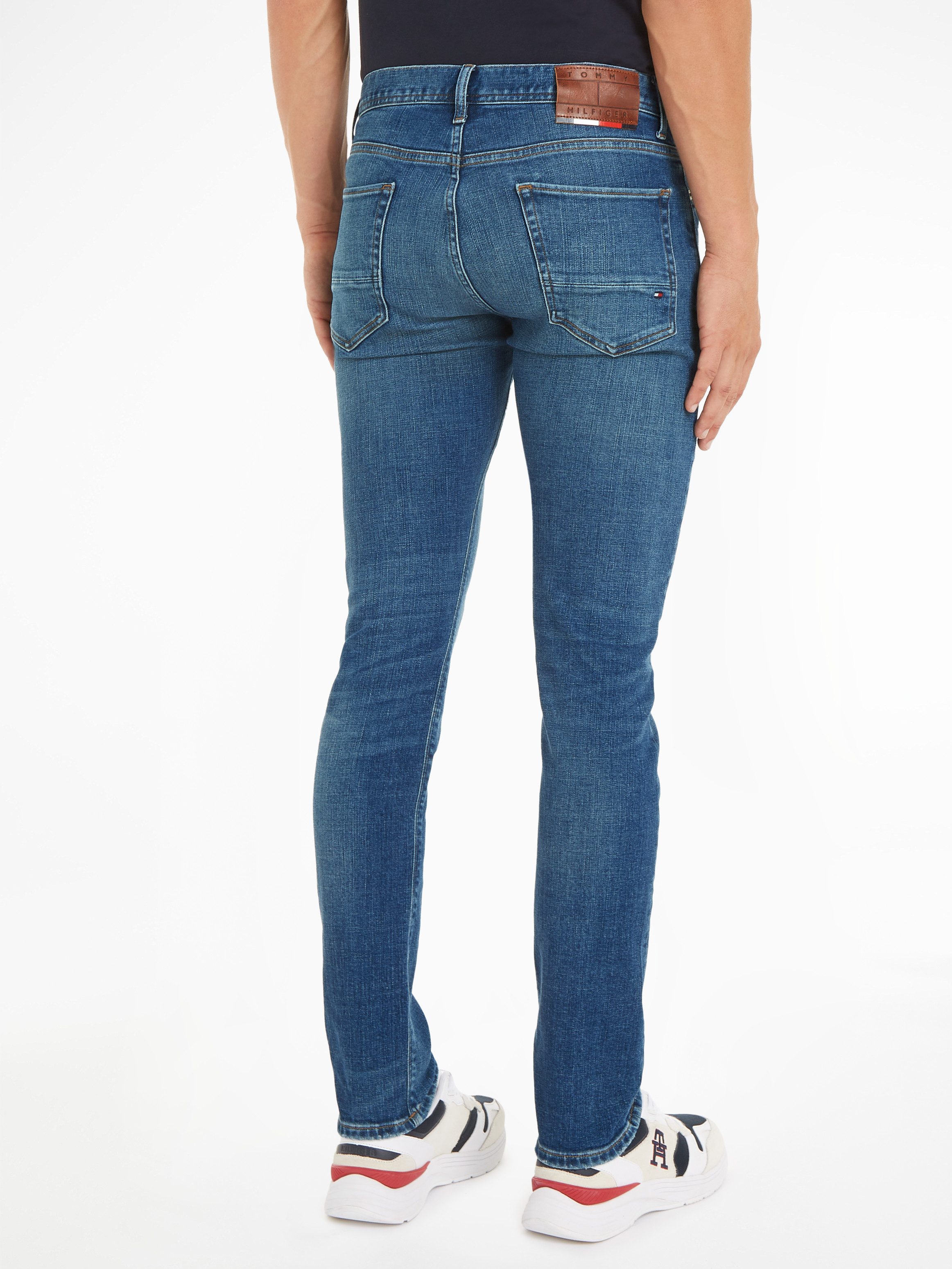 Tommy Hilfiger Slim fit jeans SLIM BLEECKER PSTR CROW BLACK