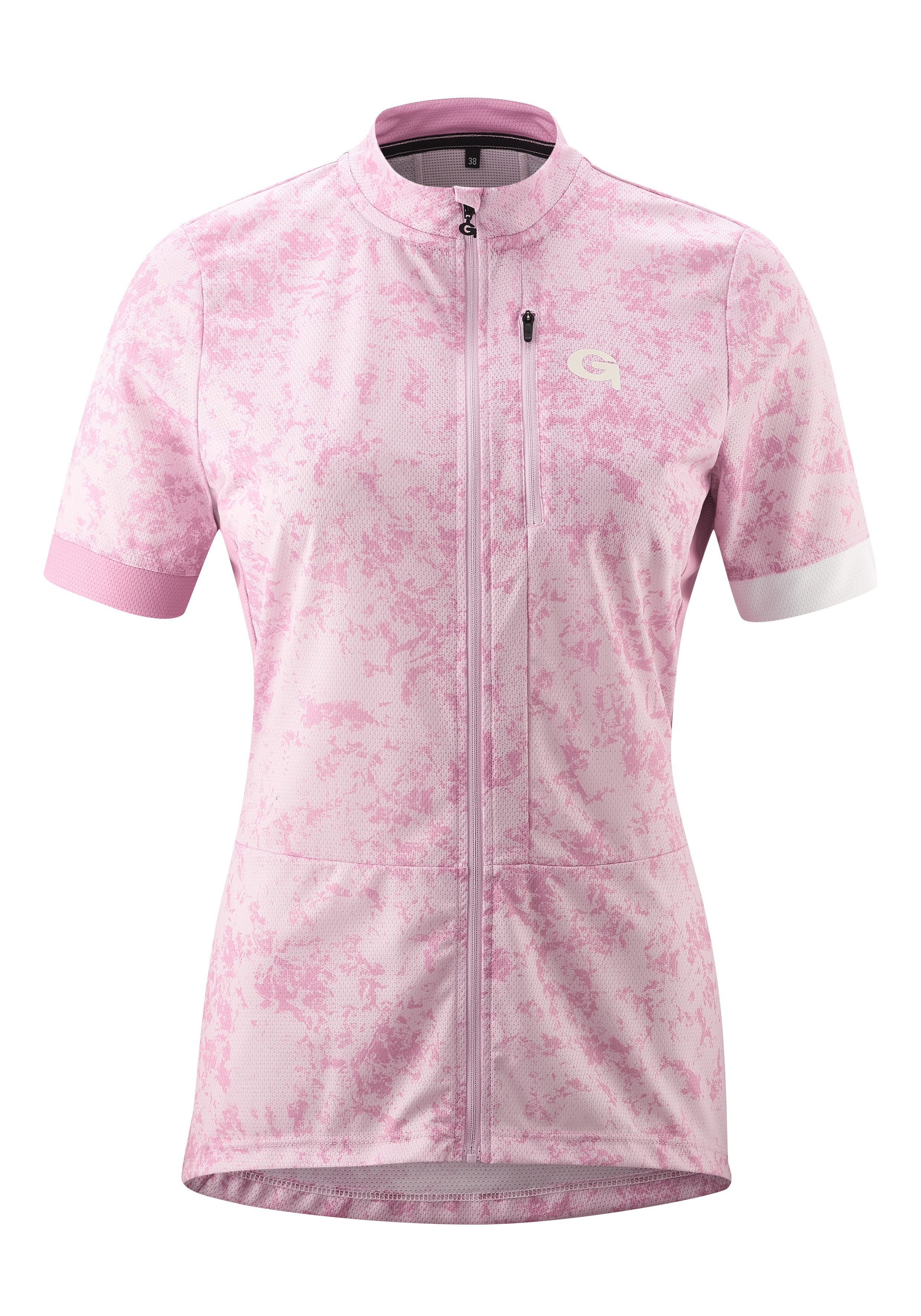 Gonso Fietsshirt PRESOLANA Dames fiets shirt met korte mouwen ademend fietstricot met achterzak