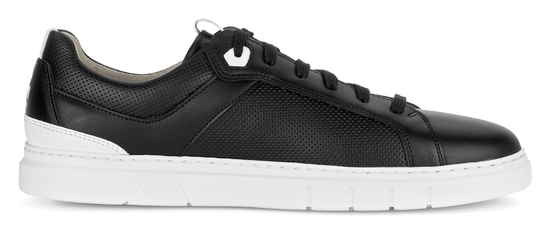 Pius Gabor Plateausneakers , vrijetijdsschoen, lage schoen, veterschoen met perforatie, breedte g