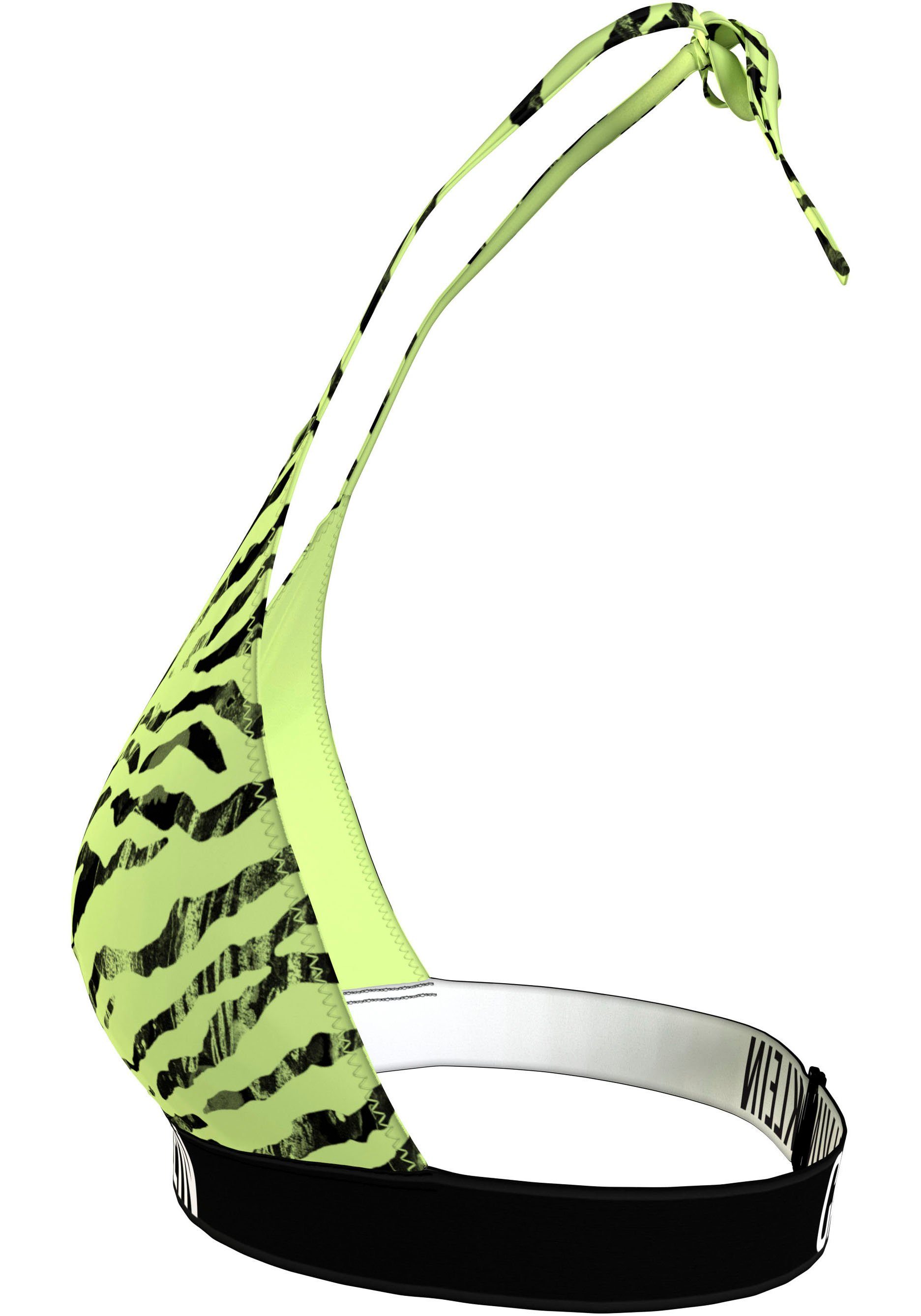 Calvin Klein Swimwear Bandeau-bikinitop TRIANGLE-RP-PRINT met all-over print