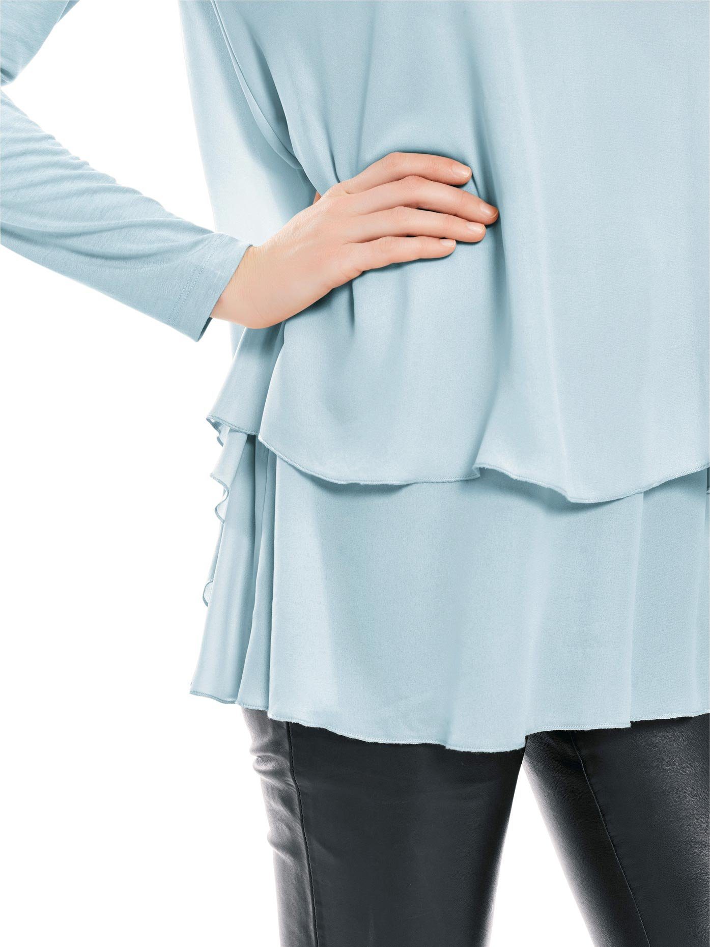 heine Shirt met ronde hals (1-delig)