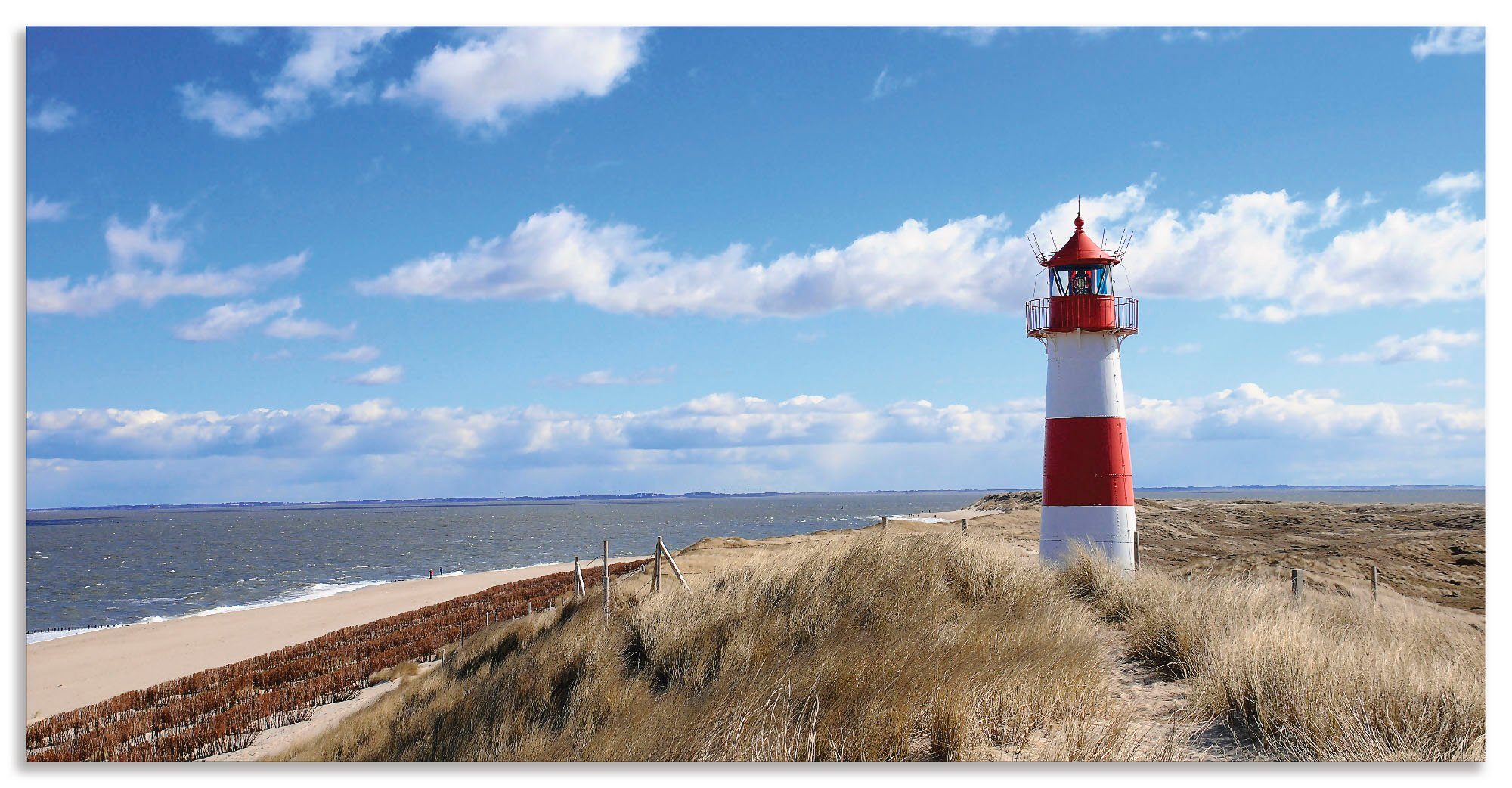 Artland Keukenwand Vuurtoren Sylt zelfklevend in vele maten - spatscherm keuken achter kookplaat en spoelbak als wandbescherming tegen vet, water en vuil - achterwand, wandbekledin