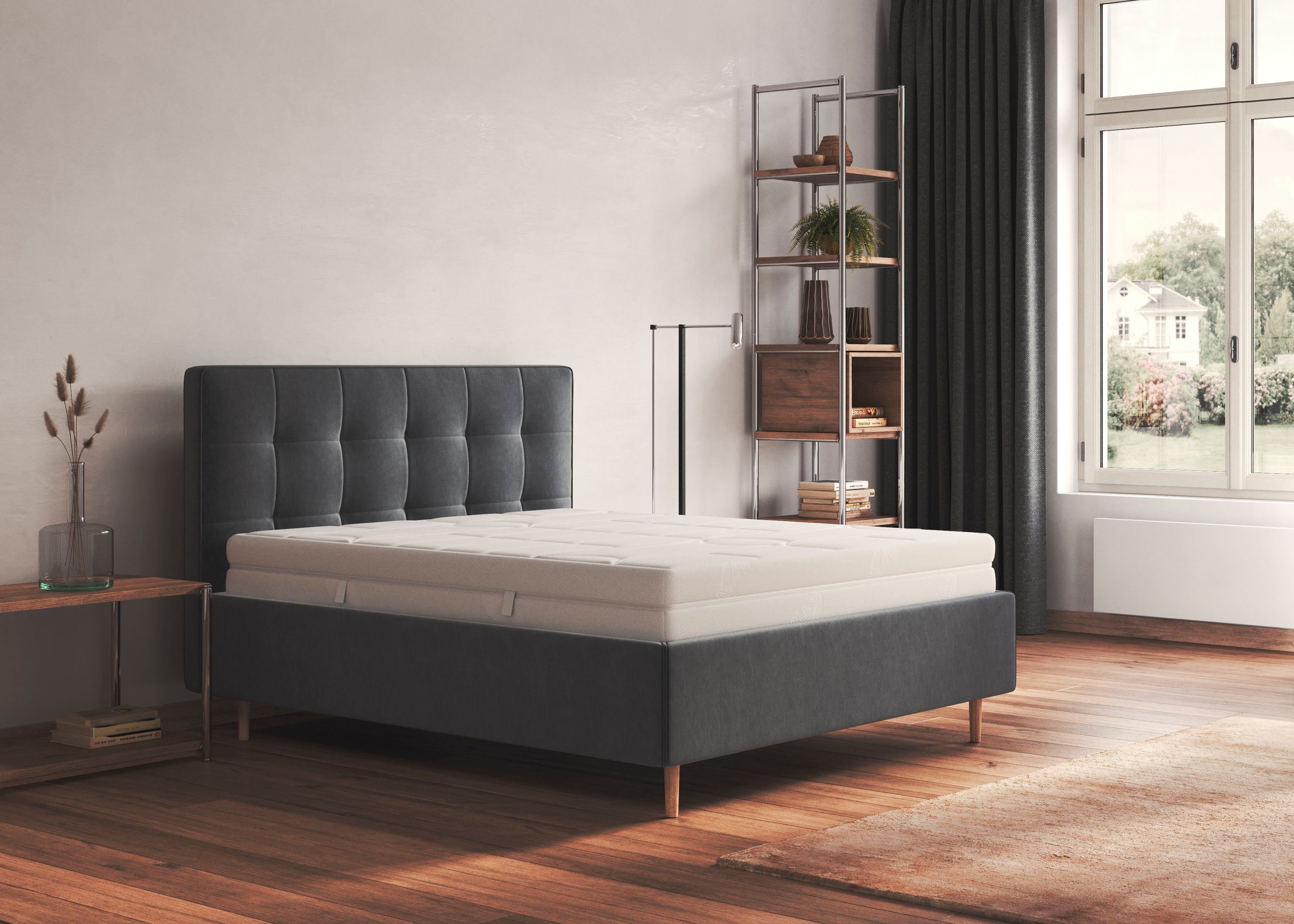 Malie Koudschuimmatras 7 zones matras XXL 90x200 cm, 140x200 cm & andere afmetingen hoogte 20 cm
