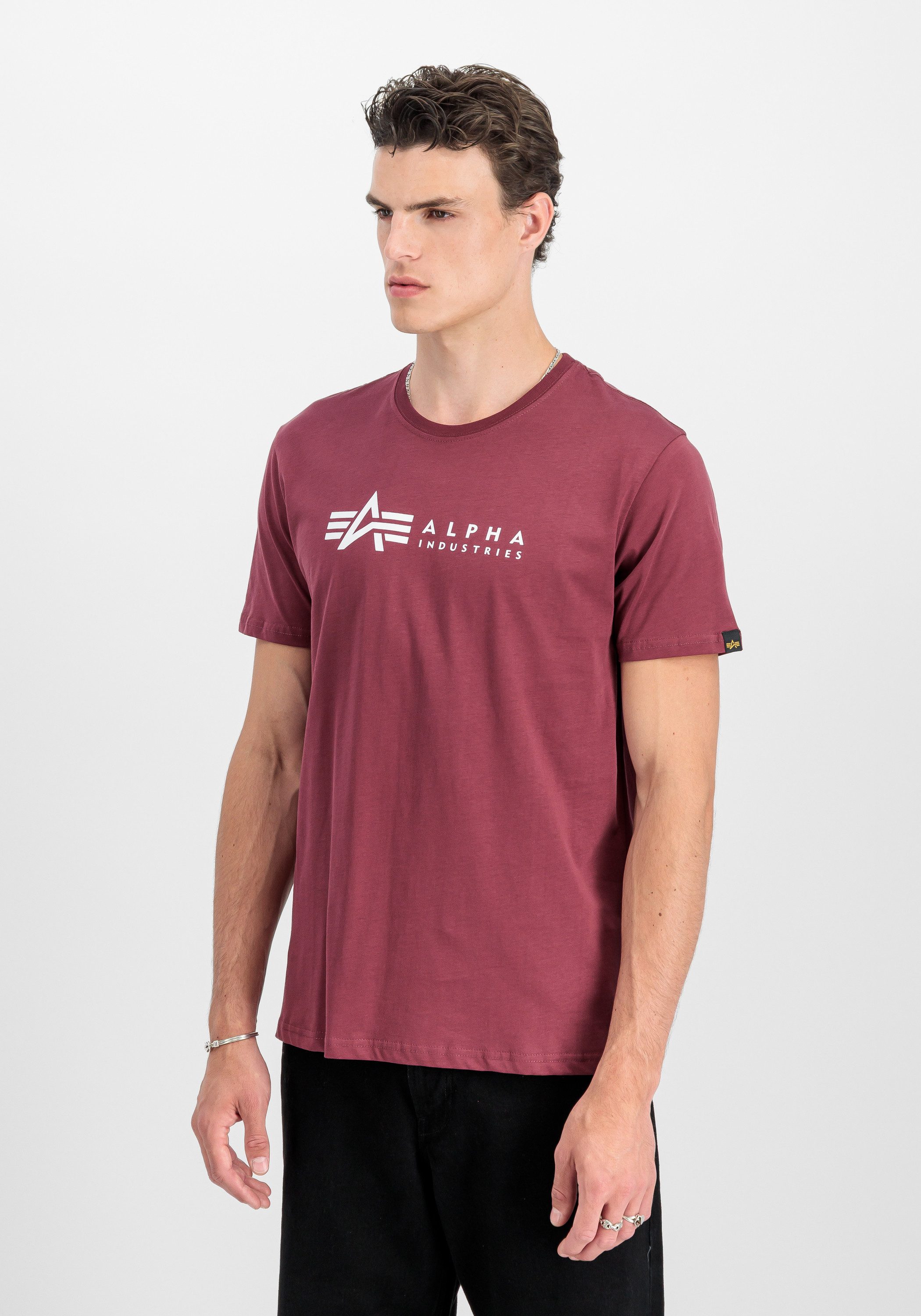 Alpha Industries T-shirt Alpha Label T-Shirt 2 Pack