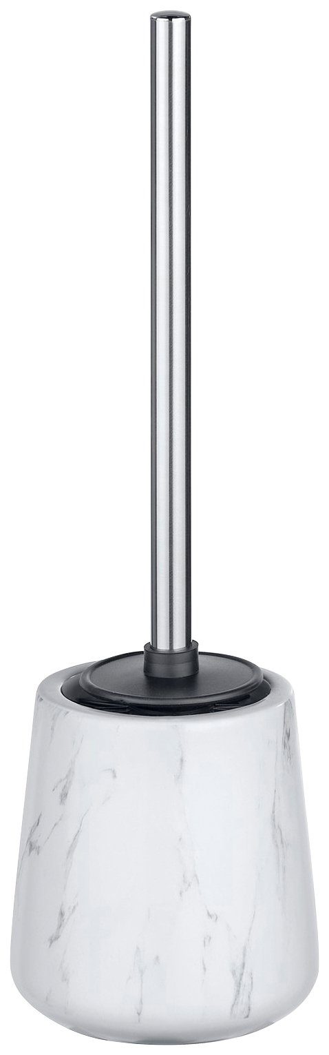 WENKO Toiletset Adrada Keramiek (1 stuk) wc-accessoires maat L/H: 12/39 cm wit