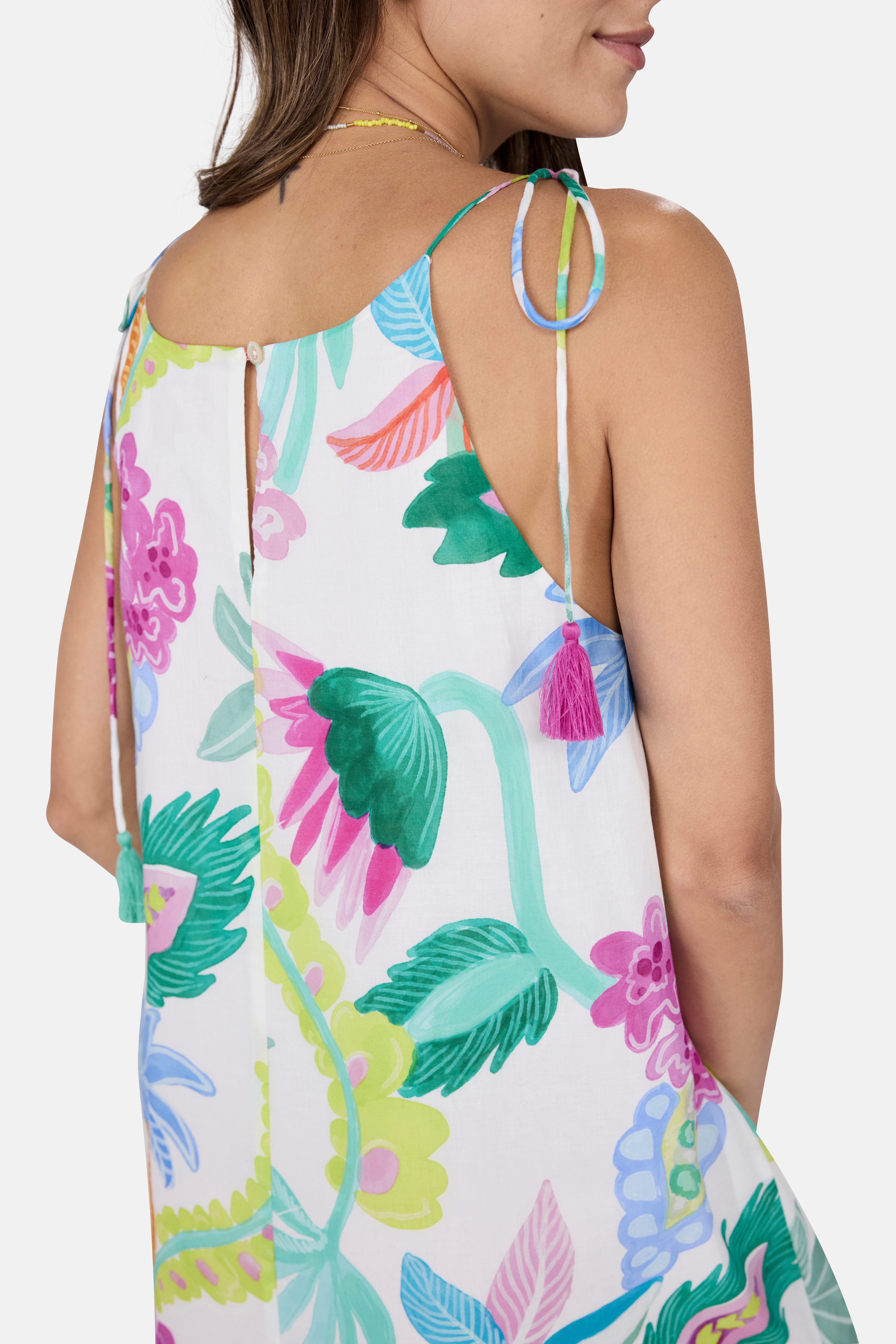 Lieblingsstück Zomerjurk met tropical-print