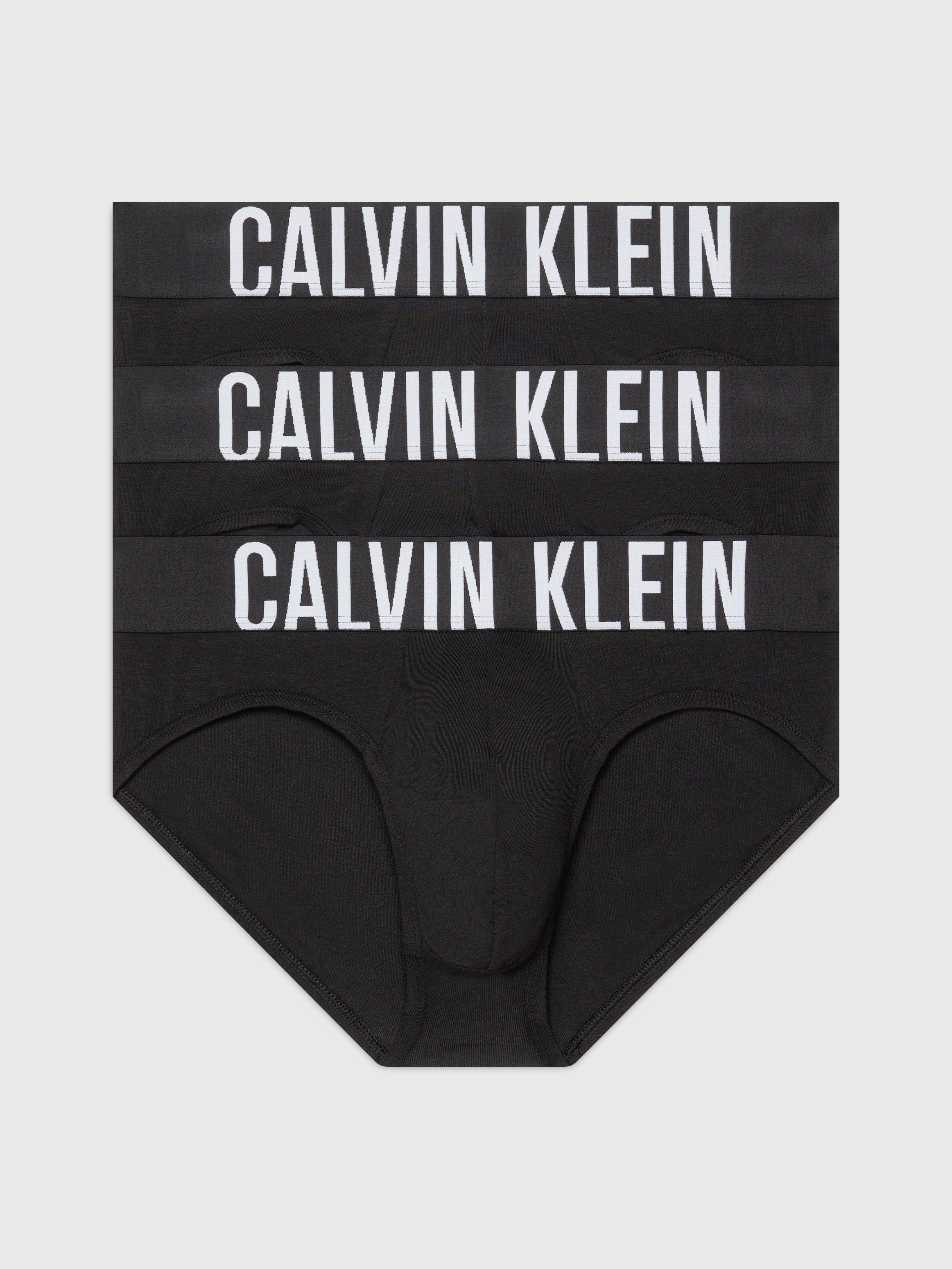 Calvin Klein Mannen Briefs 3-Pack Lente Zomer Collectie Black Heren