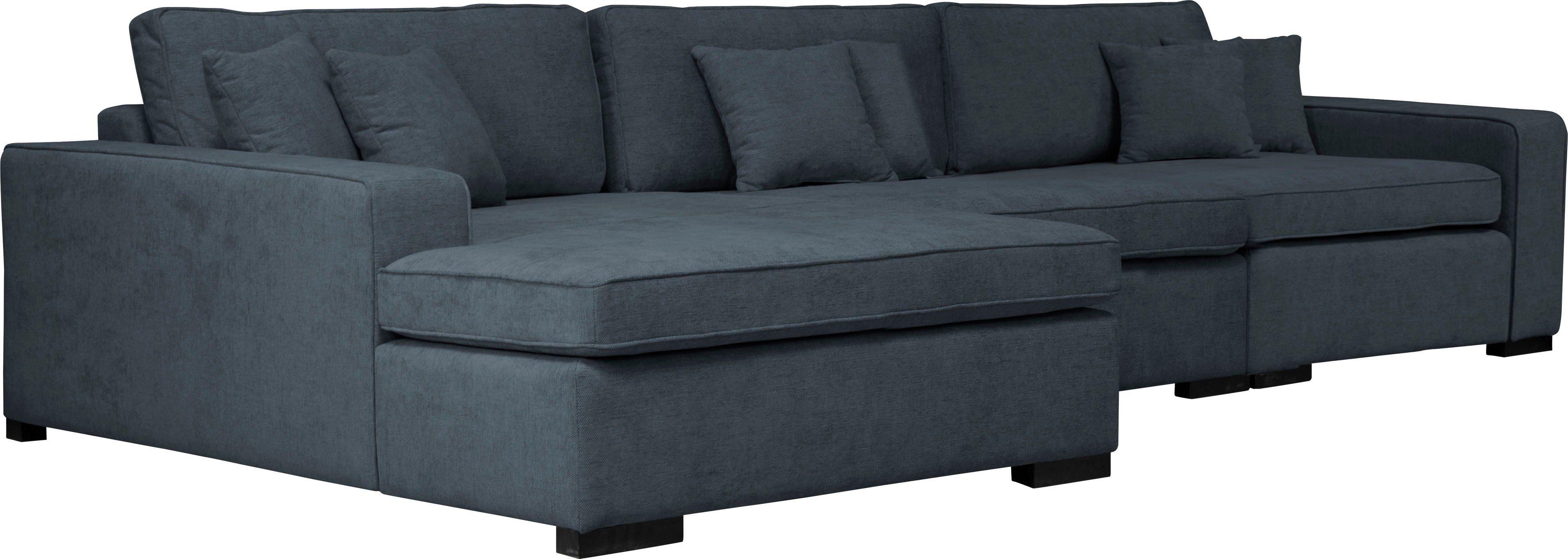Guido Maria Kretschmer Home&Living Ottomane Skara L-vorm Loungebank met binnenveringsinterieur, in vele overtrekkwaliteiten