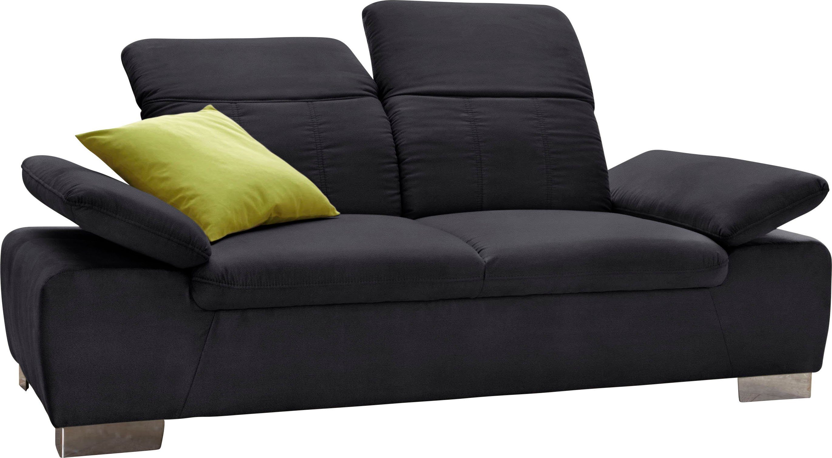 DOMO collection 2-zitsbank Milan met verstelbare rugleuning