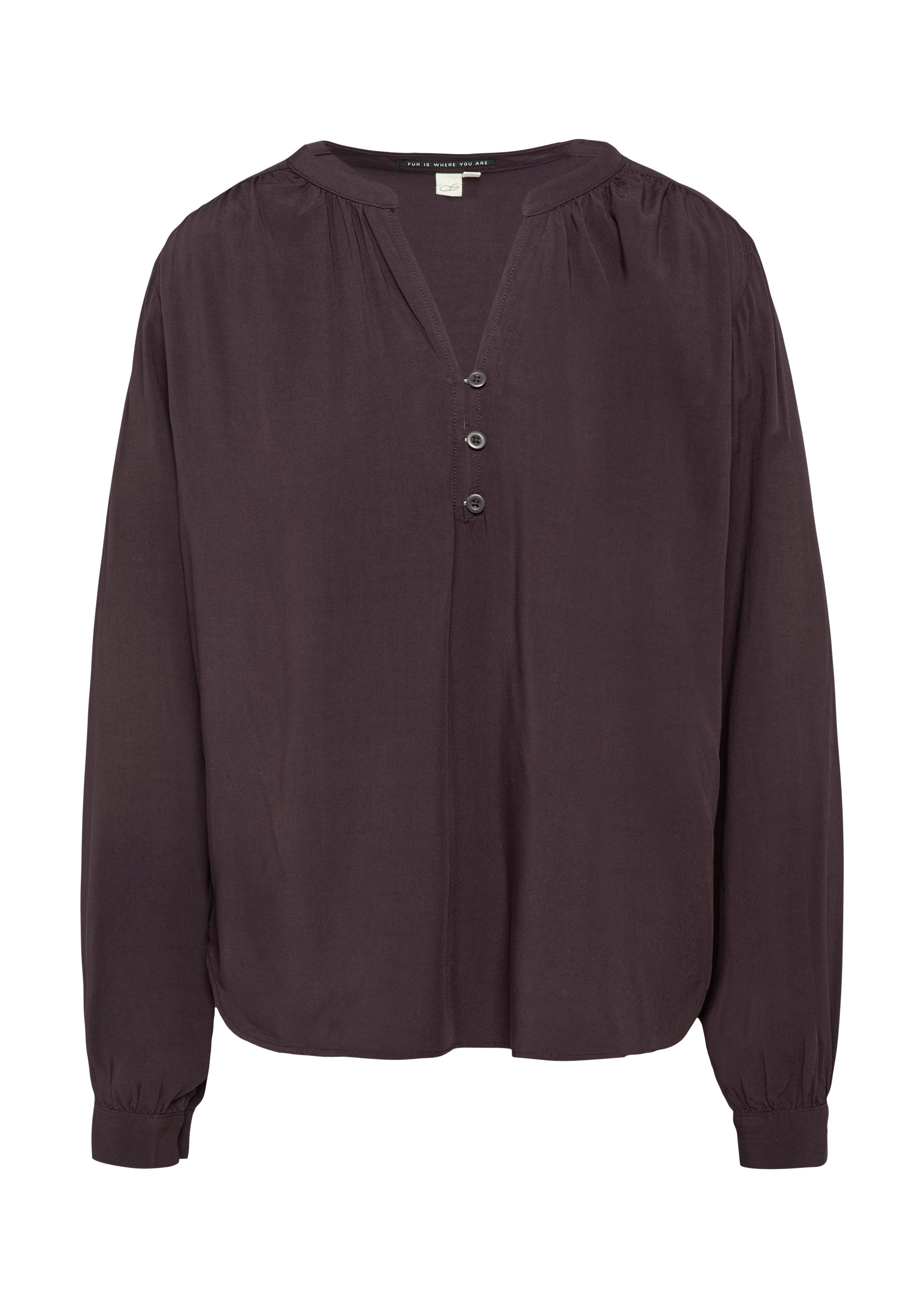 Q/S designed by Blouse met lange mouwen met manchetten