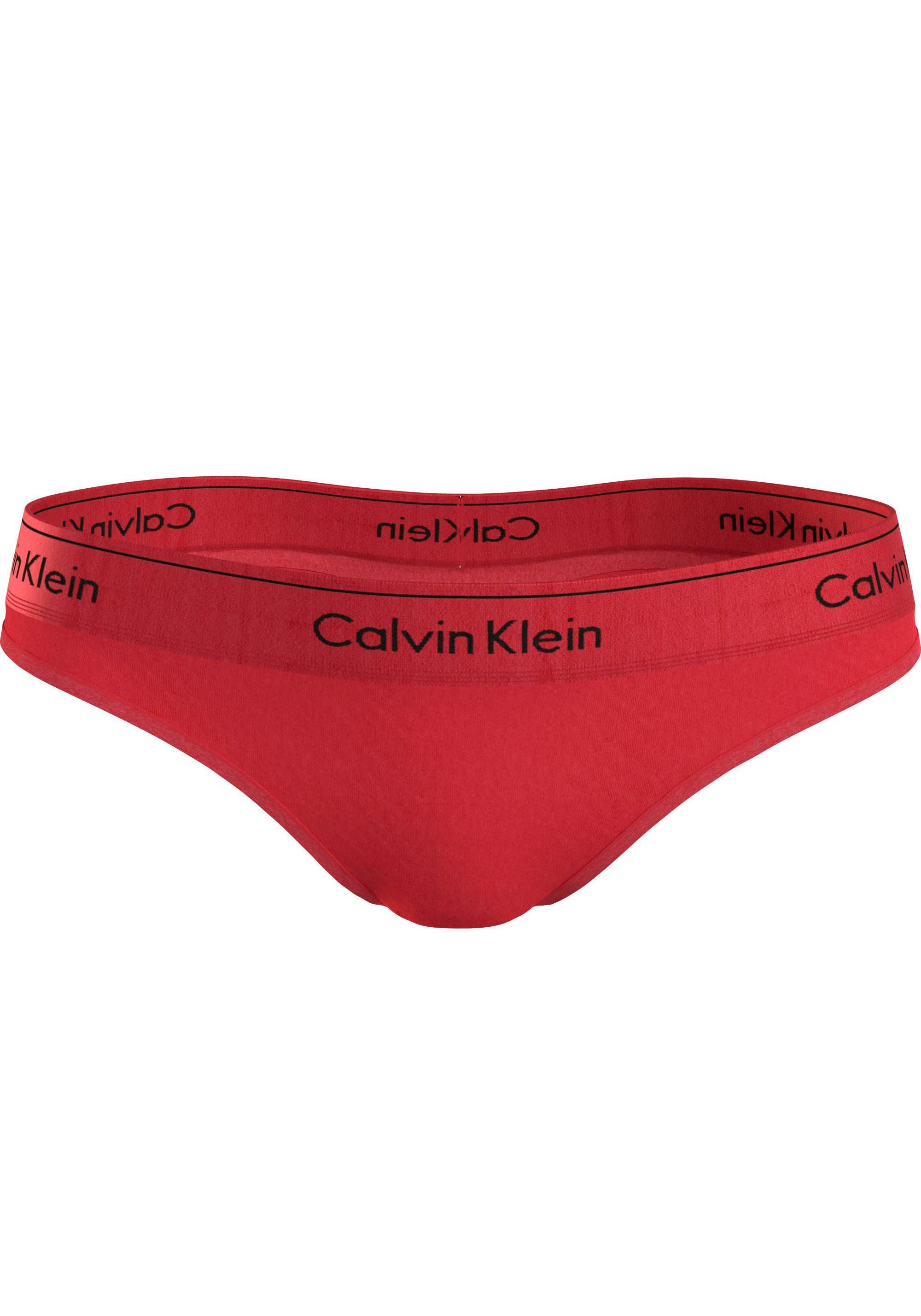 Calvin Klein Underwear String met elastische band met label model 'HOLIDAY'