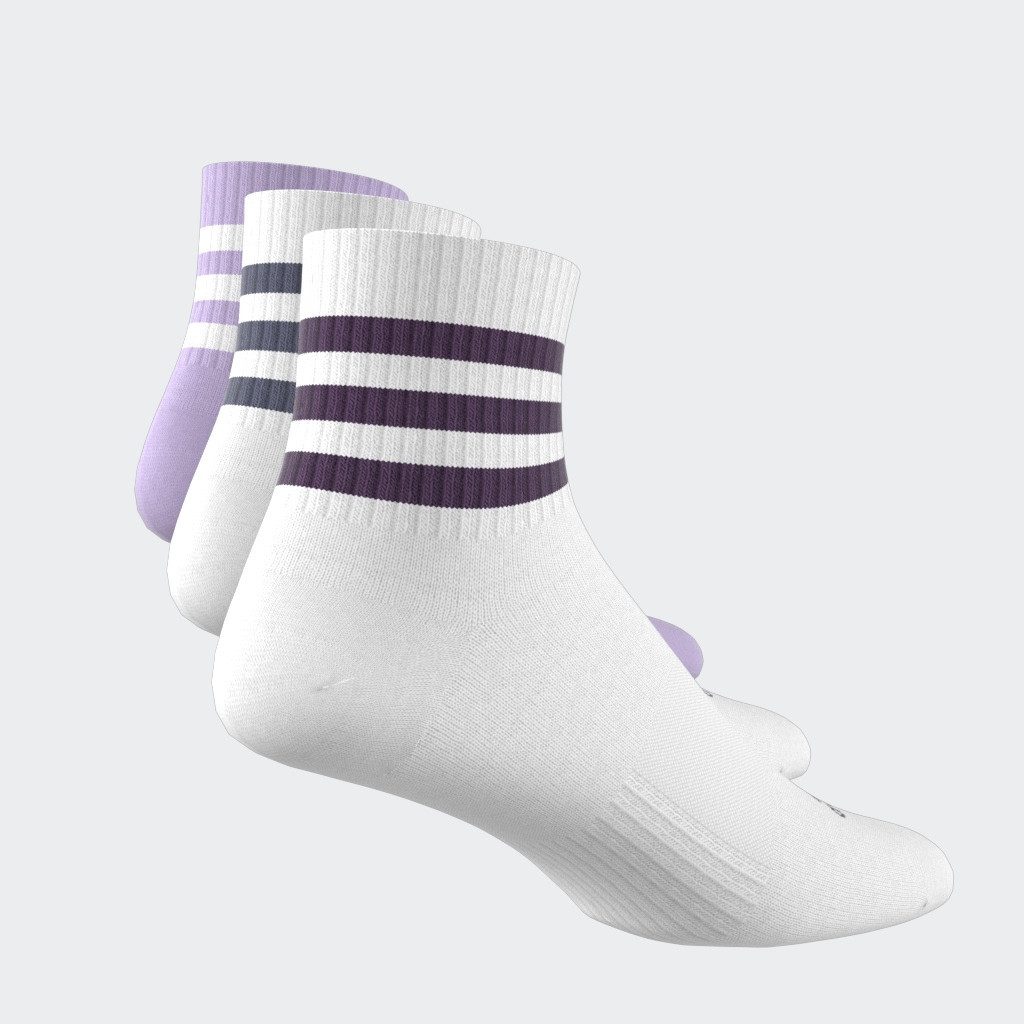 adidas Performance Functionele sokken 3 STRIPES CUSHIONED SPORTSWEAR MIDCUT SOKKEN, 3 PAAR (3 paar)