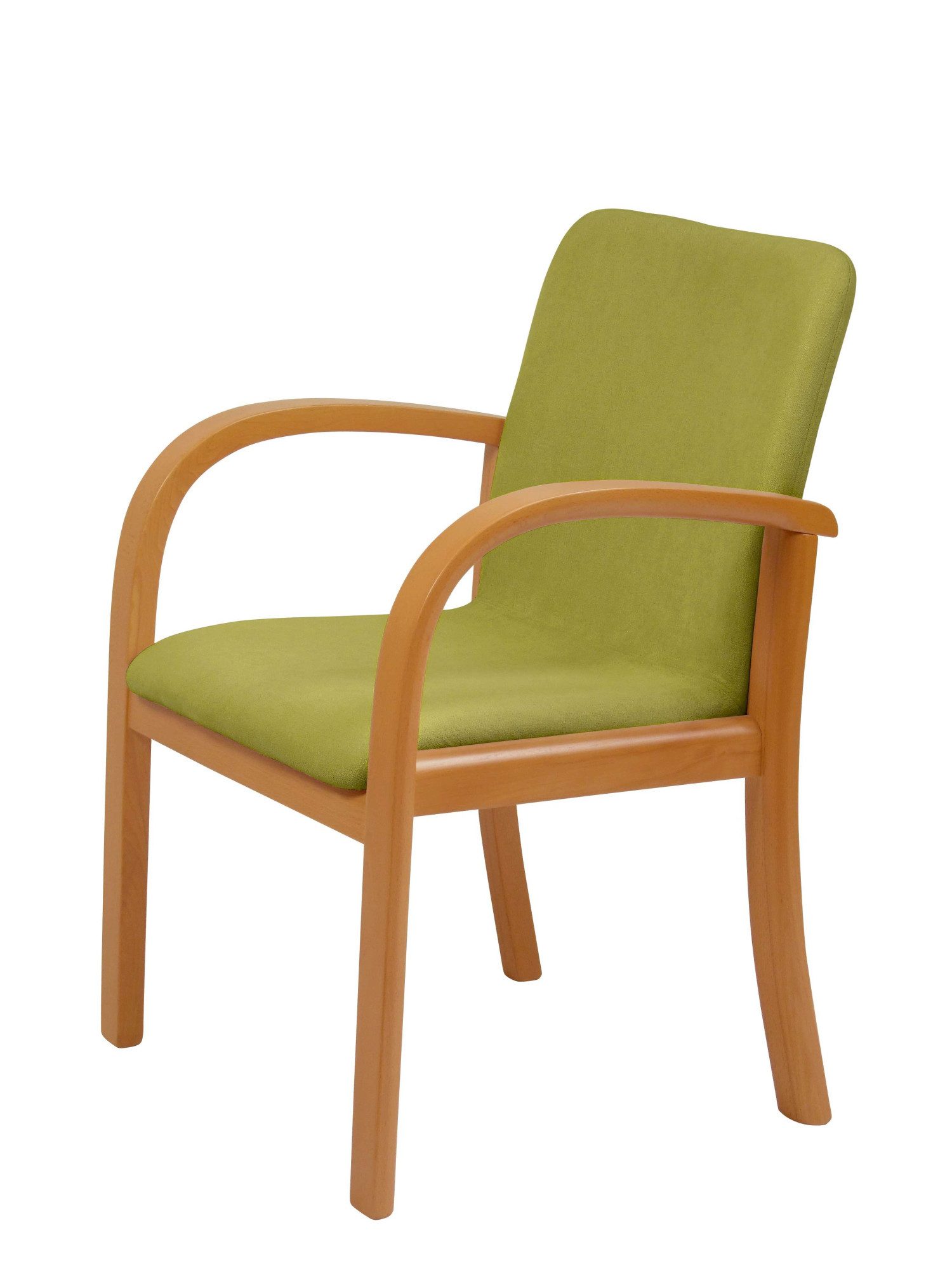 Home affaire Eetkamerstoel LINA707 Extra-comfort, vlekbestendig weefsel, massief hout (1 stuk)